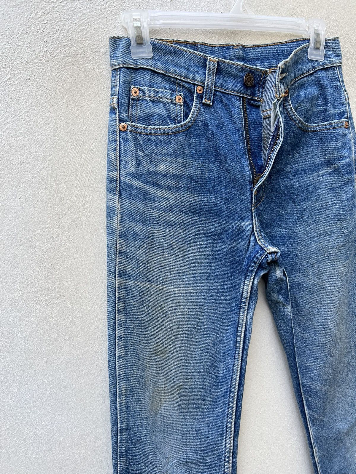 Levi's × Vintage Vintage 1994 Levi’s 517 Fade Denim Flare Jeans R1 Size US 27 - 4 Thumbnail
