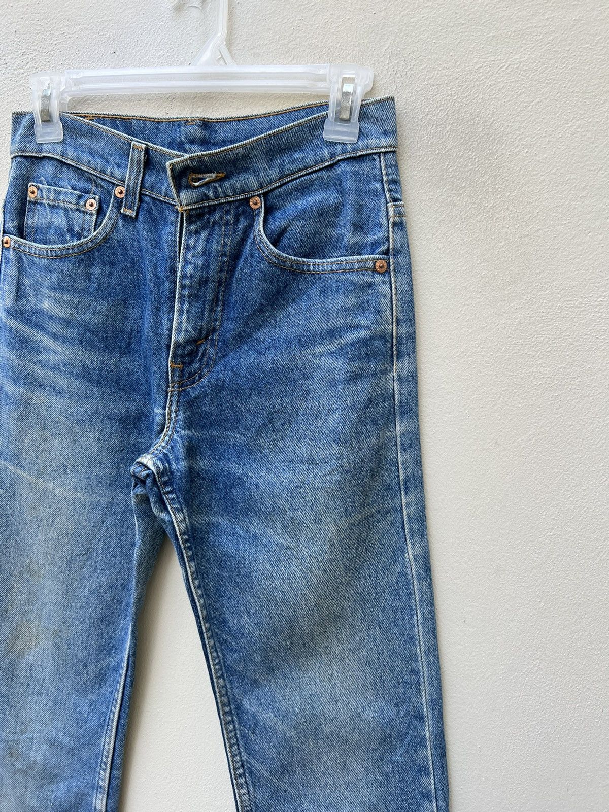 Levi's × Vintage Vintage 1994 Levi’s 517 Fade Denim Flare Jeans R1 Size US 27 - 7 Thumbnail