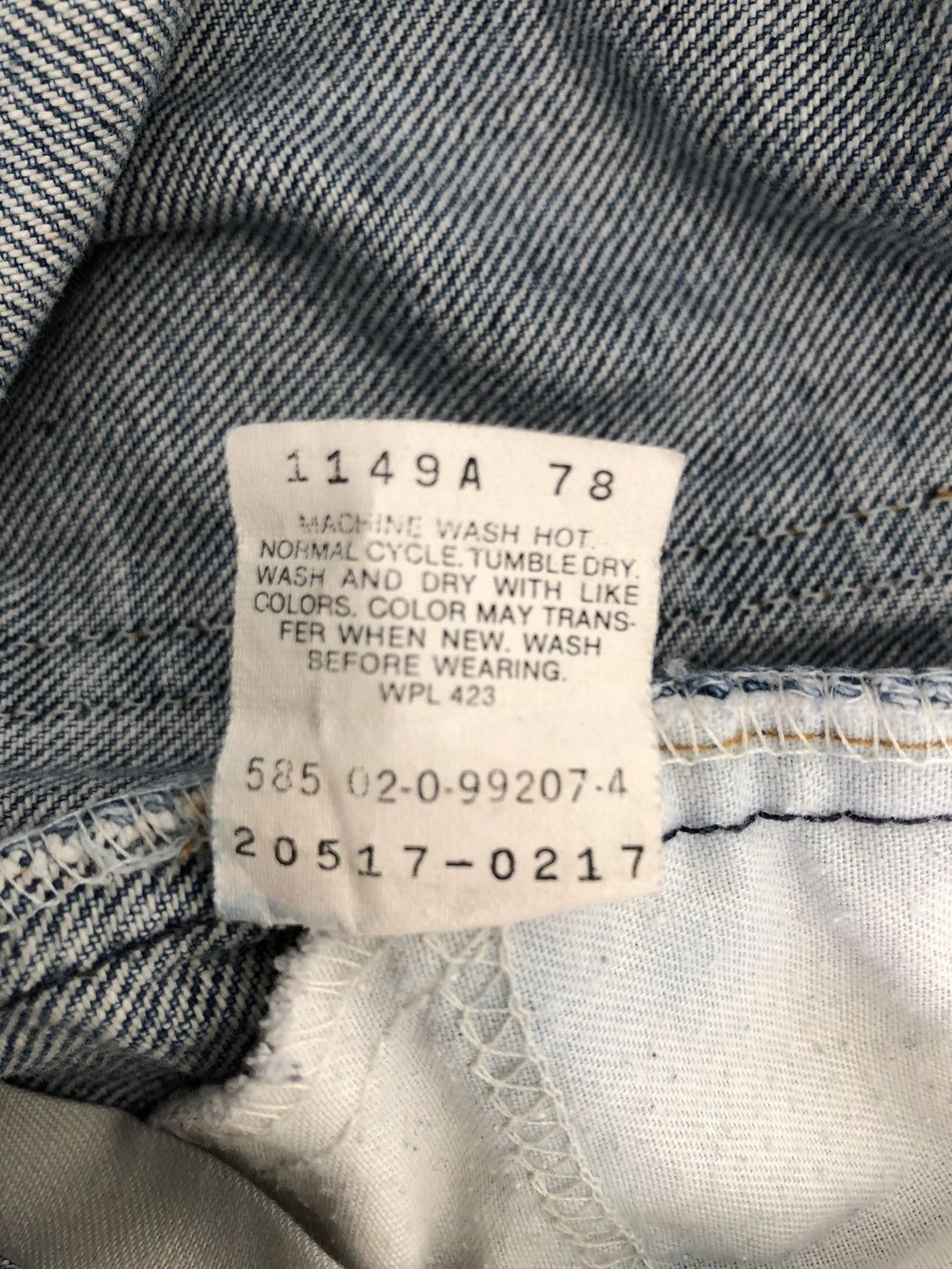 Levi's Vintage 80s 90s Levi’s 517 Orange Tab Faded Denim Jeans Size US 39 - 21 Thumbnail