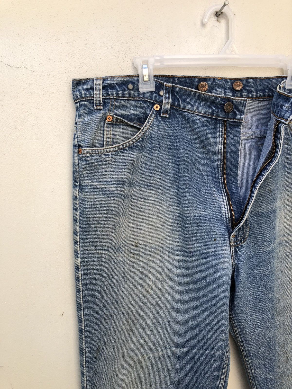 Levi's Vintage 80s 90s Levi’s 517 Orange Tab Faded Denim Jeans Size US 39 - 14 Thumbnail