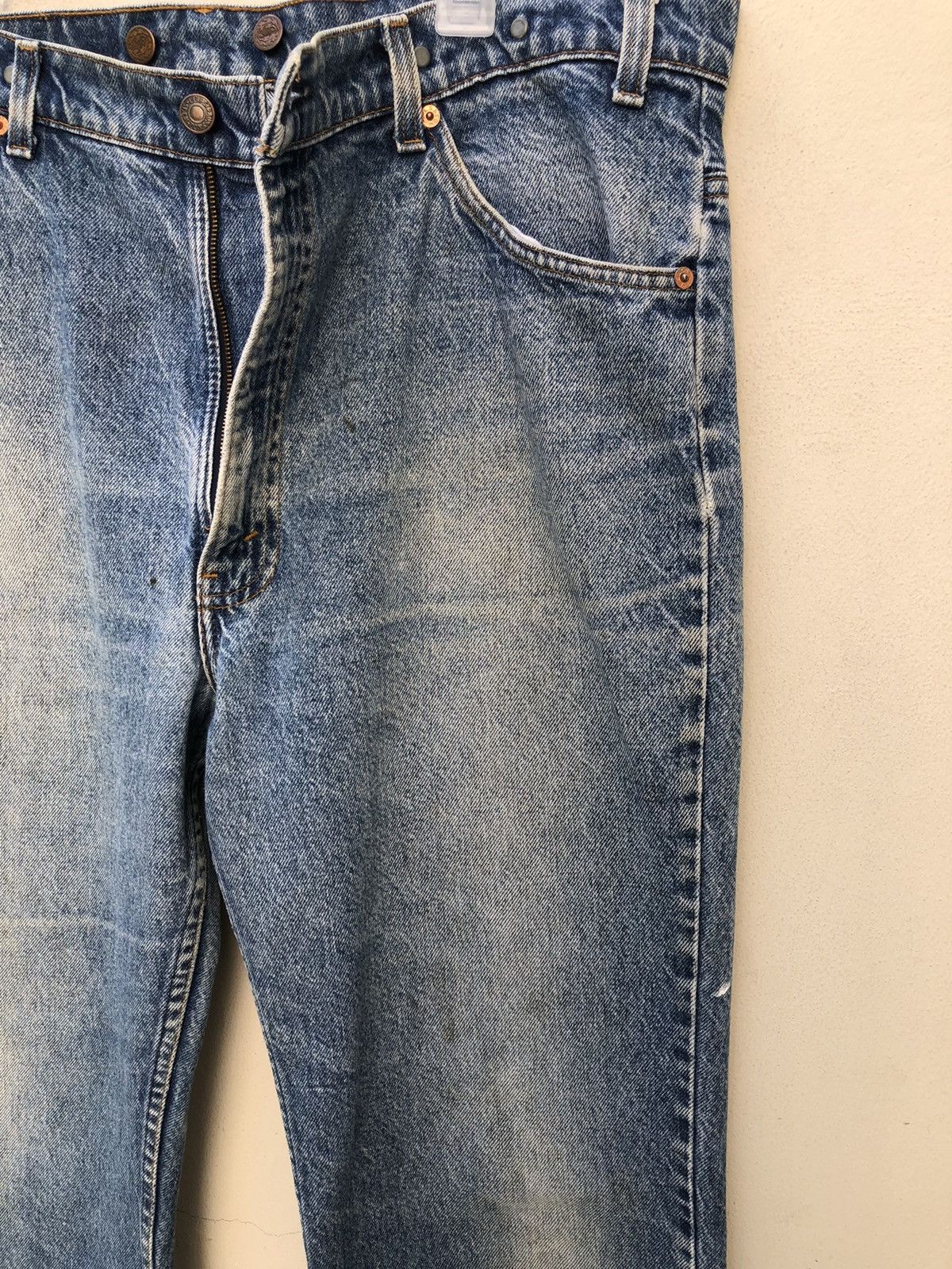 Levi's Vintage 80s 90s Levi’s 517 Orange Tab Faded Denim Jeans Size US 39 - 17 Thumbnail