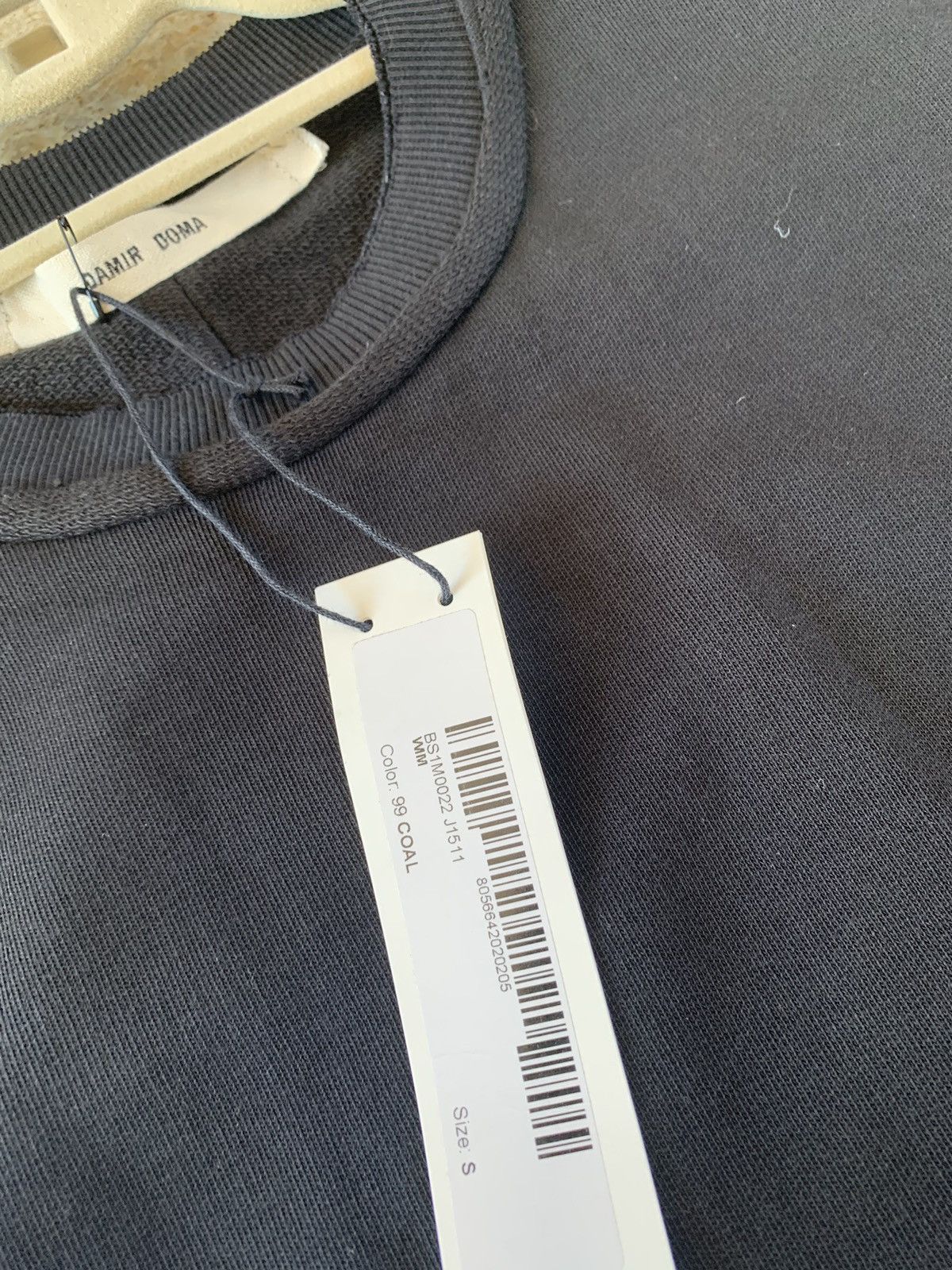 Damir Doma Coal Black “Wim” Sweater With Ring Detail Size US S / EU 44-46 / 1 - 10 Thumbnail
