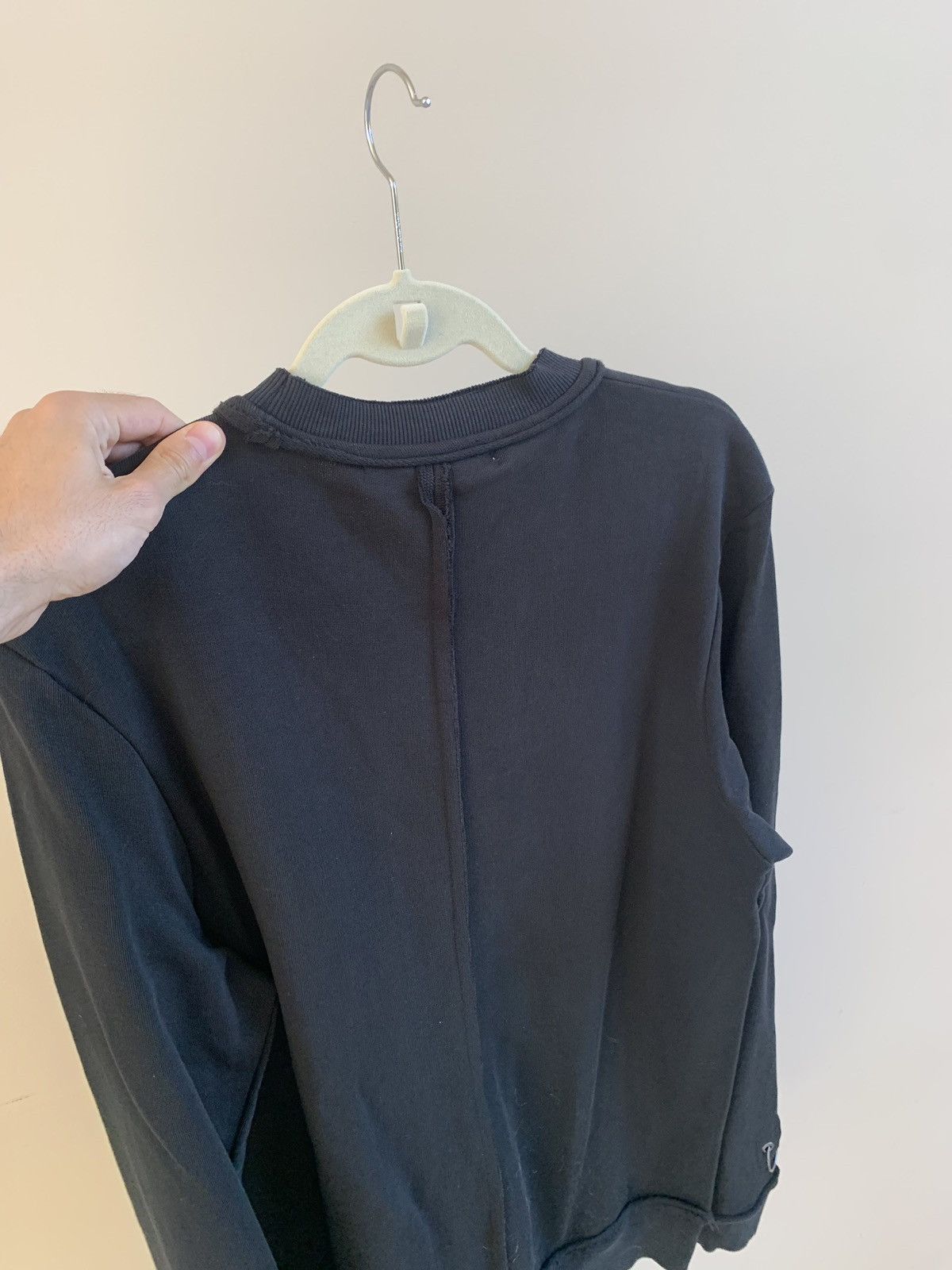 Damir Doma Coal Black “Wim” Sweater With Ring Detail Size US S / EU 44-46 / 1 - 13 Thumbnail