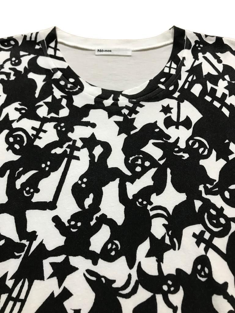 Issey Miyake Halloween Printed T-Shirt Size US L / EU 52-54 / 3 - 2 Thumbnail