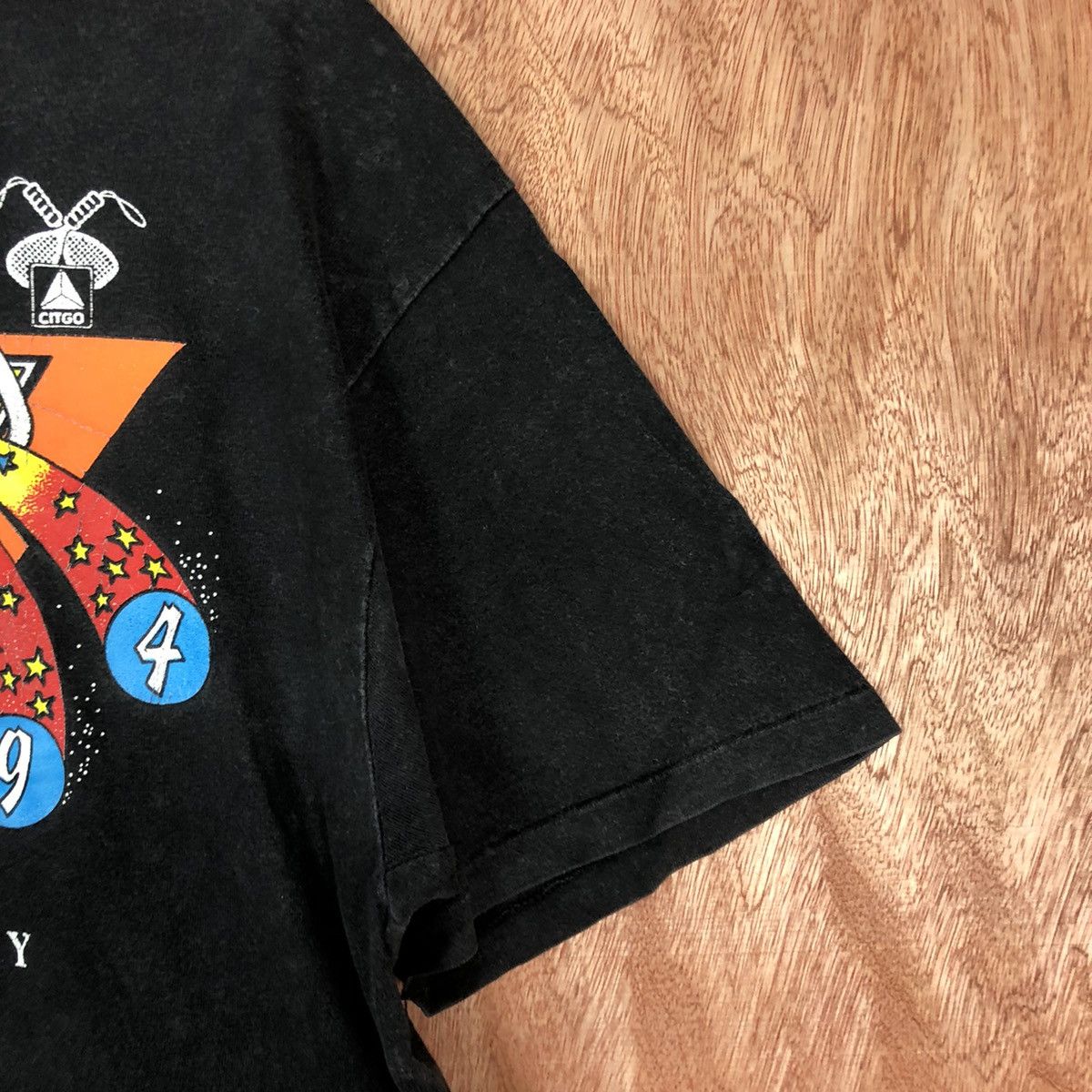 Vintage DLL Citgo Racquetball 1994 vintage Black Tshirt #1718 Size US L / EU 52-54 / 3 - 4 Thumbnail