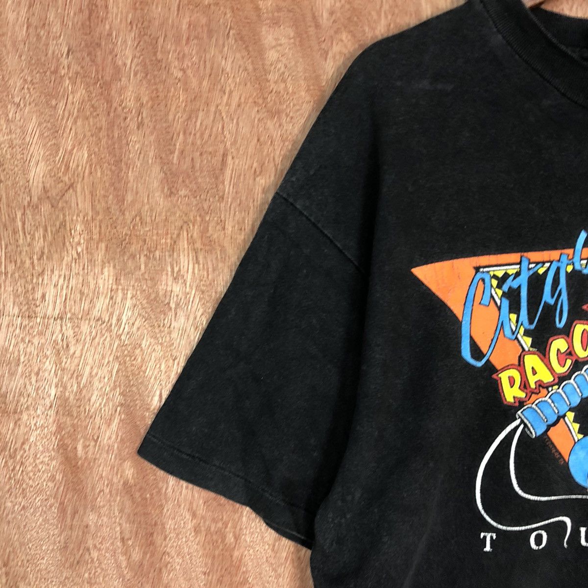 Vintage DLL Citgo Racquetball 1994 vintage Black Tshirt #1718 Size US L / EU 52-54 / 3 - 5 Thumbnail