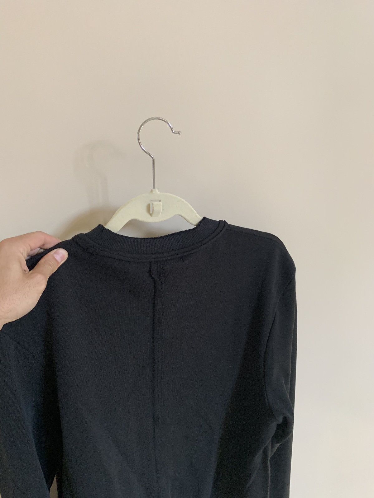 Damir Doma Wim Coal Black Ring Wrist Sweater Size US S / EU 44-46 / 1 - 15 Thumbnail