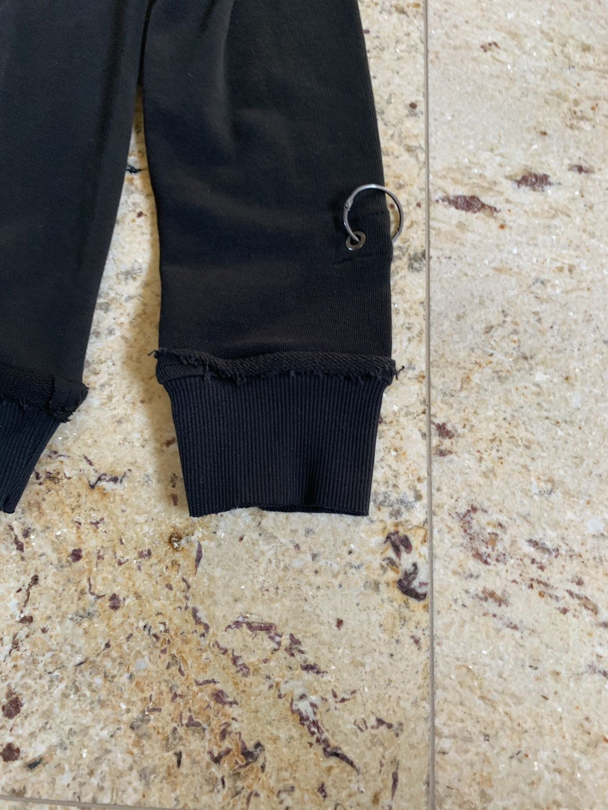 Damir Doma Wim Coal Black Ring Wrist Sweater Size US S / EU 44-46 / 1 - 3 Thumbnail