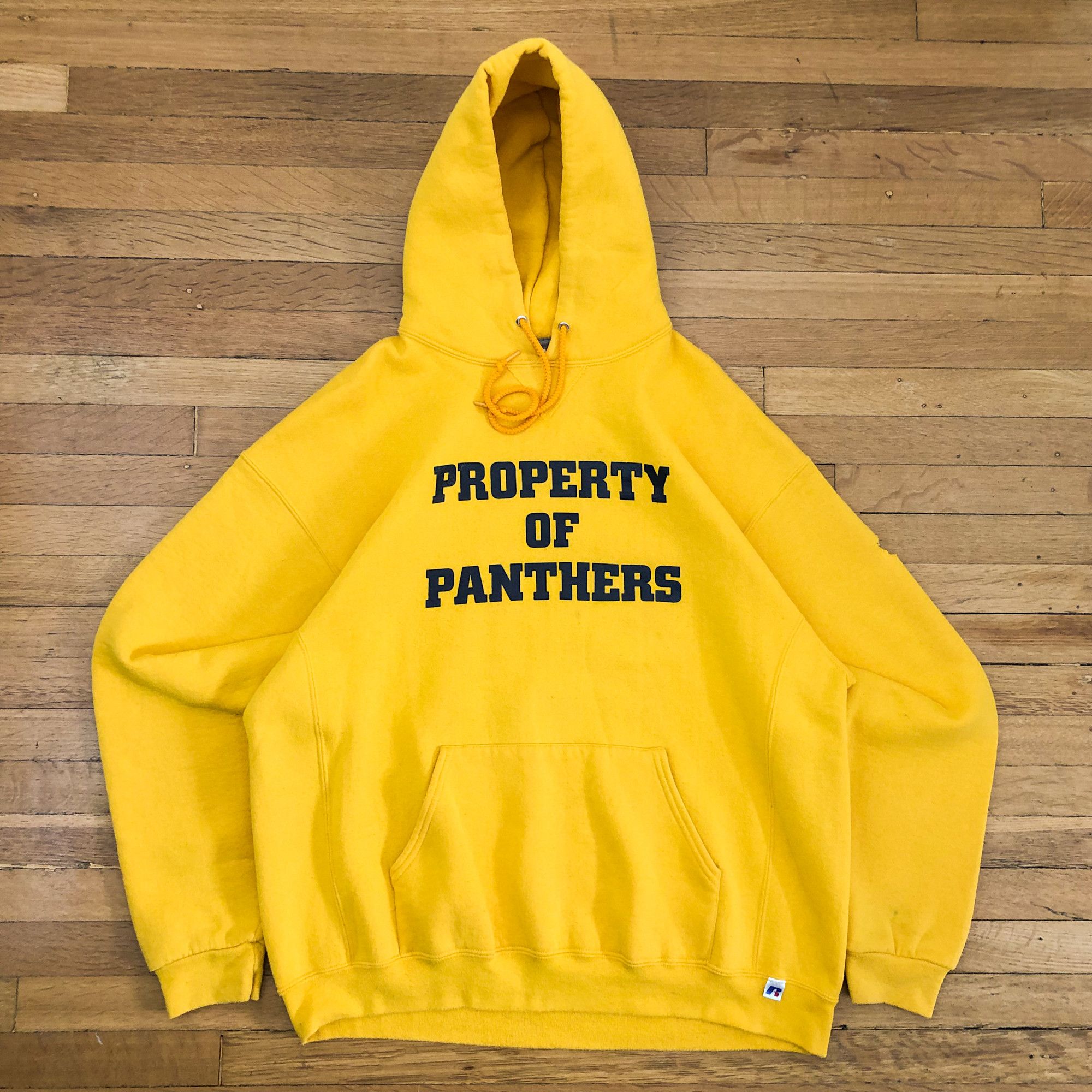 Russell Athletic 2000s Boxy 'Property of Panthers' Russell Athletic Hoodie Size US XL / EU 56 / 4 - 2 Preview