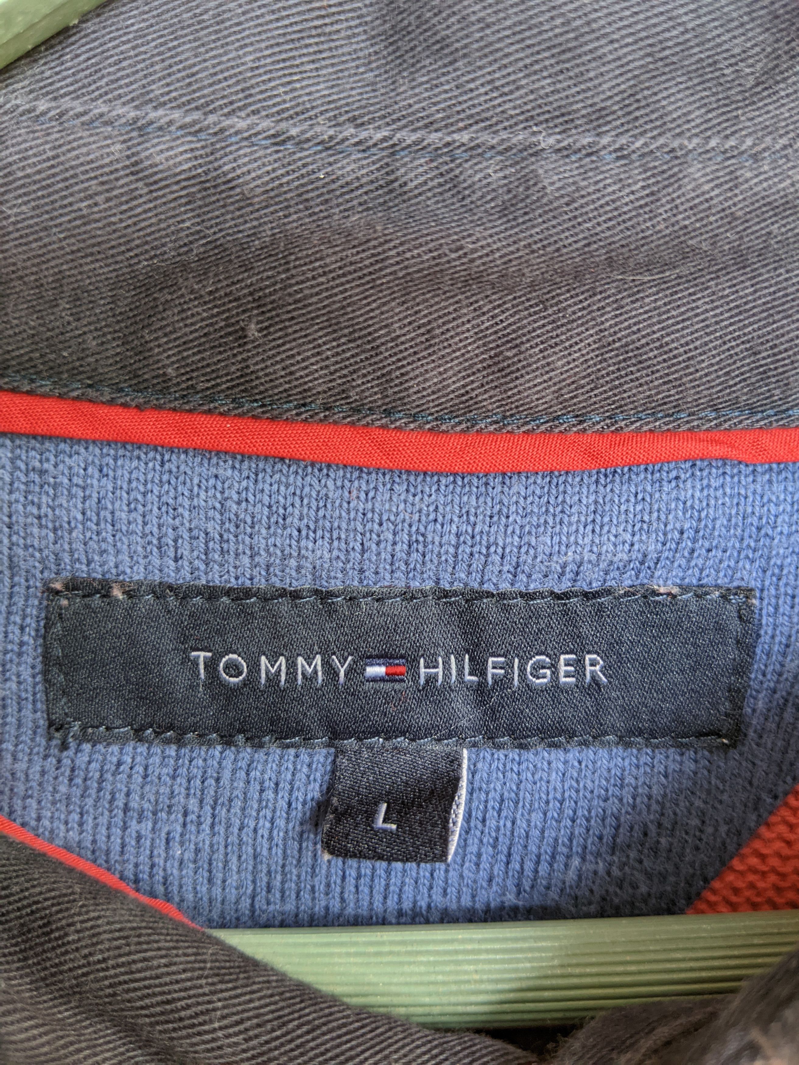 Other Vintage Tommy Hilfiger Rugby Jersey Sweatshirt Size US L / EU 52-54 / 3 - 9 Thumbnail