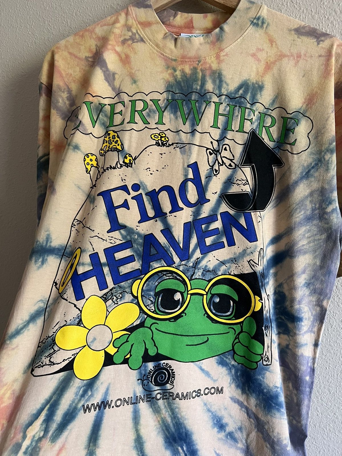 Online Ceramics Online Ceramics Find Heaven Tie Dye Tee Size US M / EU 48-50 / 2 - 3 Thumbnail