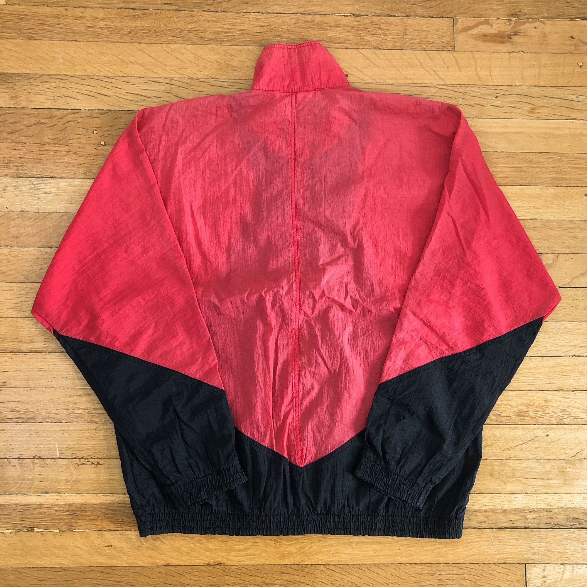 Nike × Vintage 90s Nike Boxy Faded Windbreaker Light Jacket Size US M / EU 48-50 / 2 - 5 Thumbnail