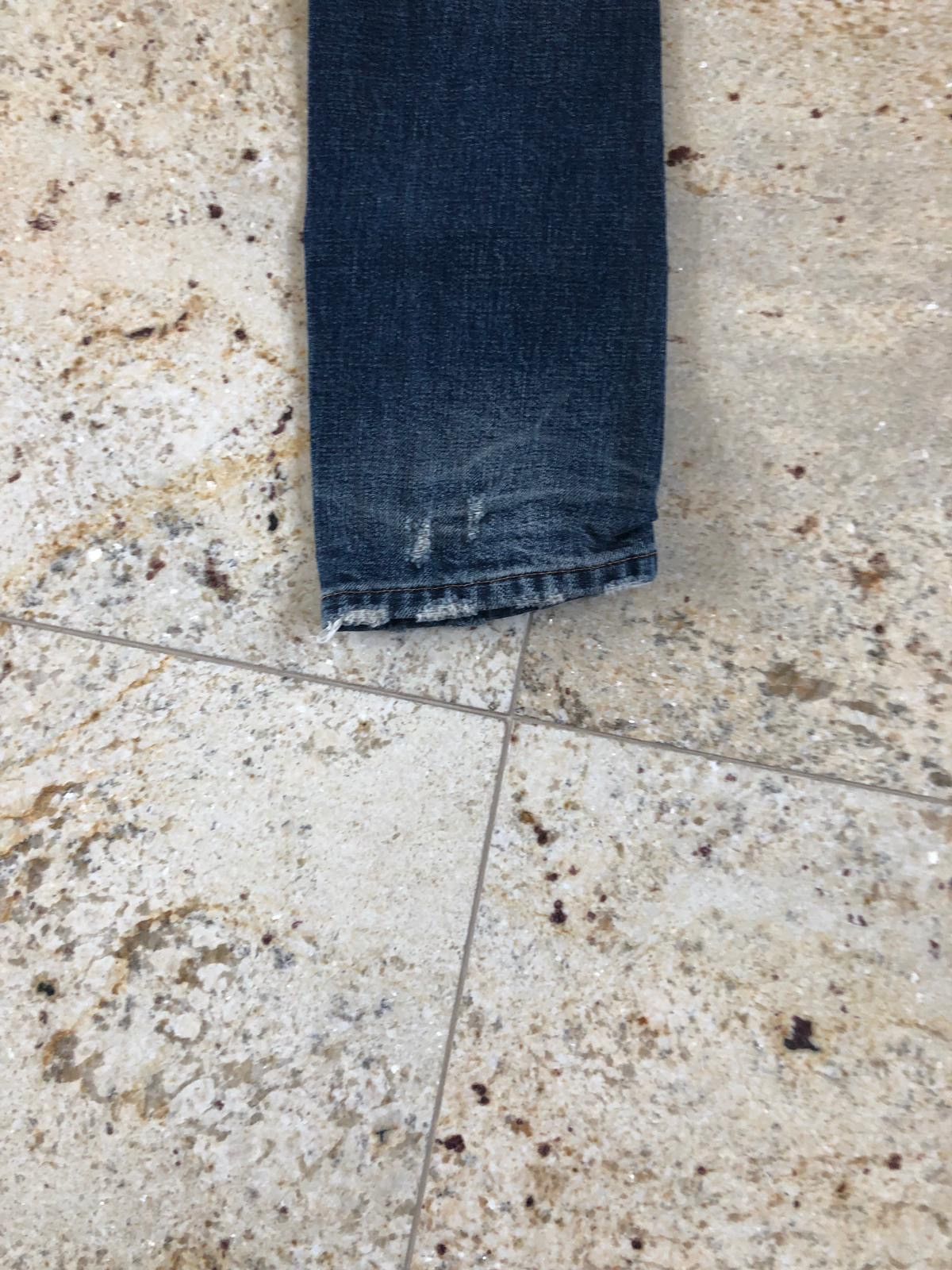 Faith Connexion Blue Vintage Run Denim Size US 29 - 3 Thumbnail
