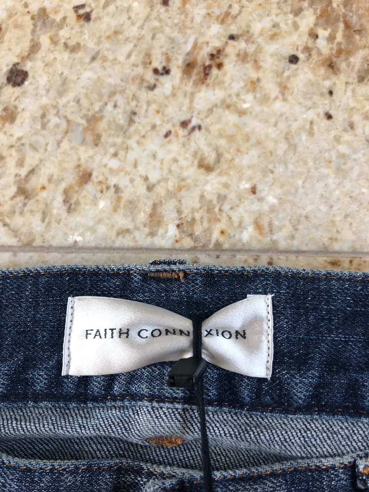 Faith Connexion Blue Vintage Run Denim Size US 29 - 7 Thumbnail