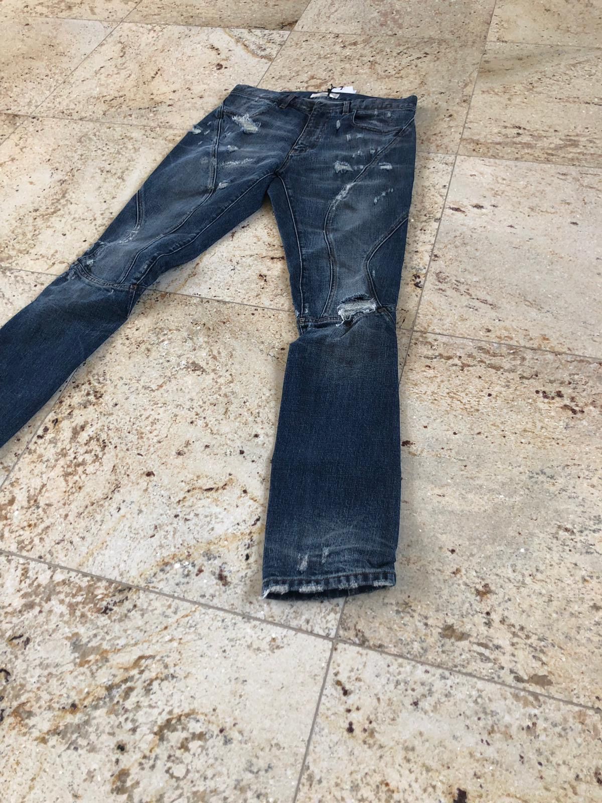 Faith Connexion Blue Vintage Run Denim Size US 29 - 2 Thumbnail