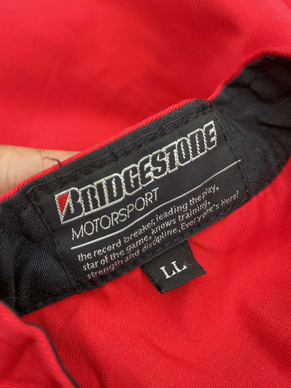 Vintage Bridgestone Motorsport Coverall Size US 28 / EU 44 - 10 Thumbnail