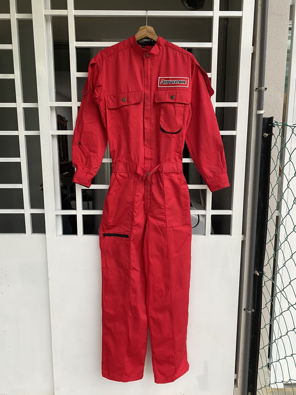 Vintage Bridgestone Motorsport Coverall Size US 28 / EU 44 - 1 Thumbnail
