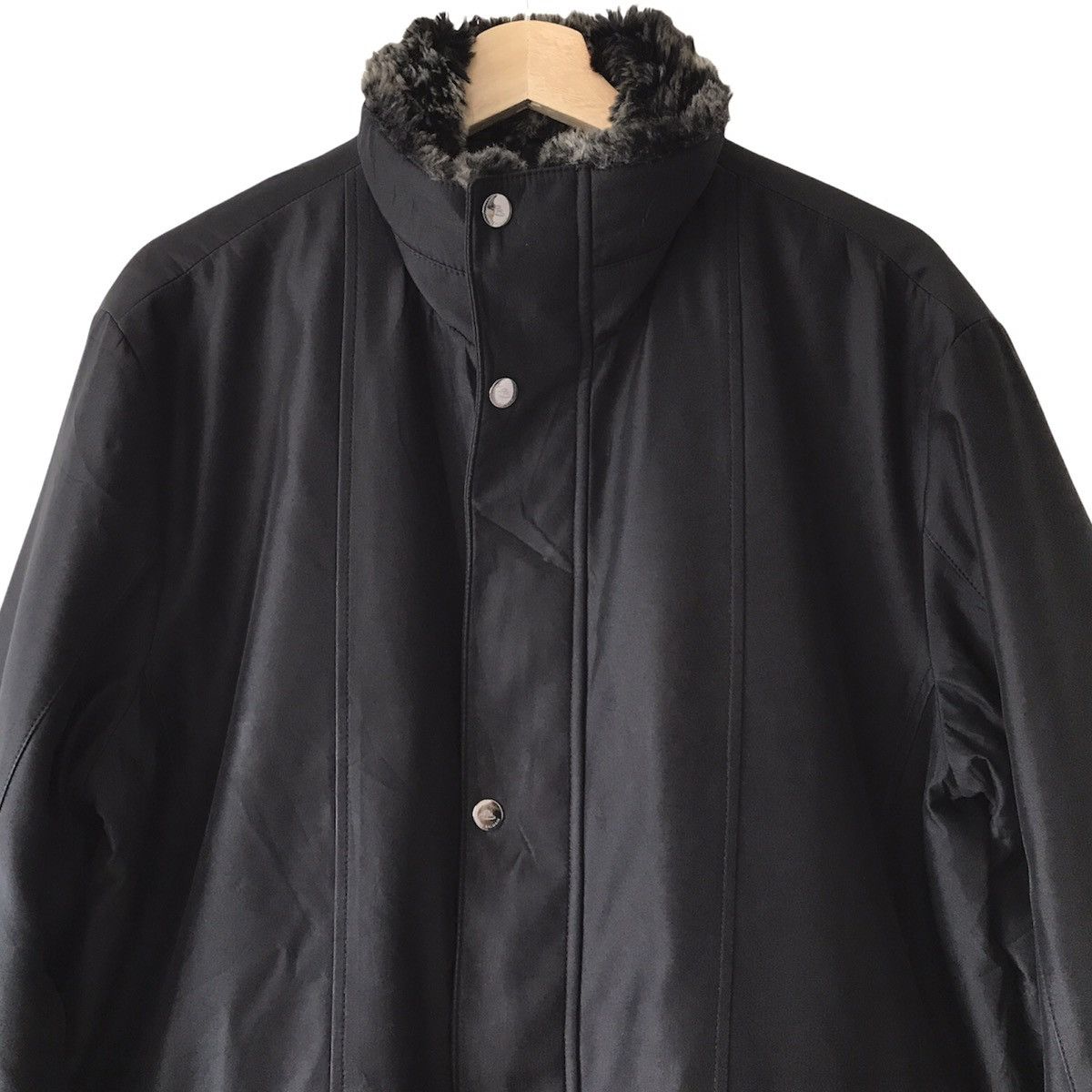Designer Authentic Vintage Pierre Balmain Paris Fur Collar Jacket L Size US L / EU 52-54 / 3 - 3 Thumbnail