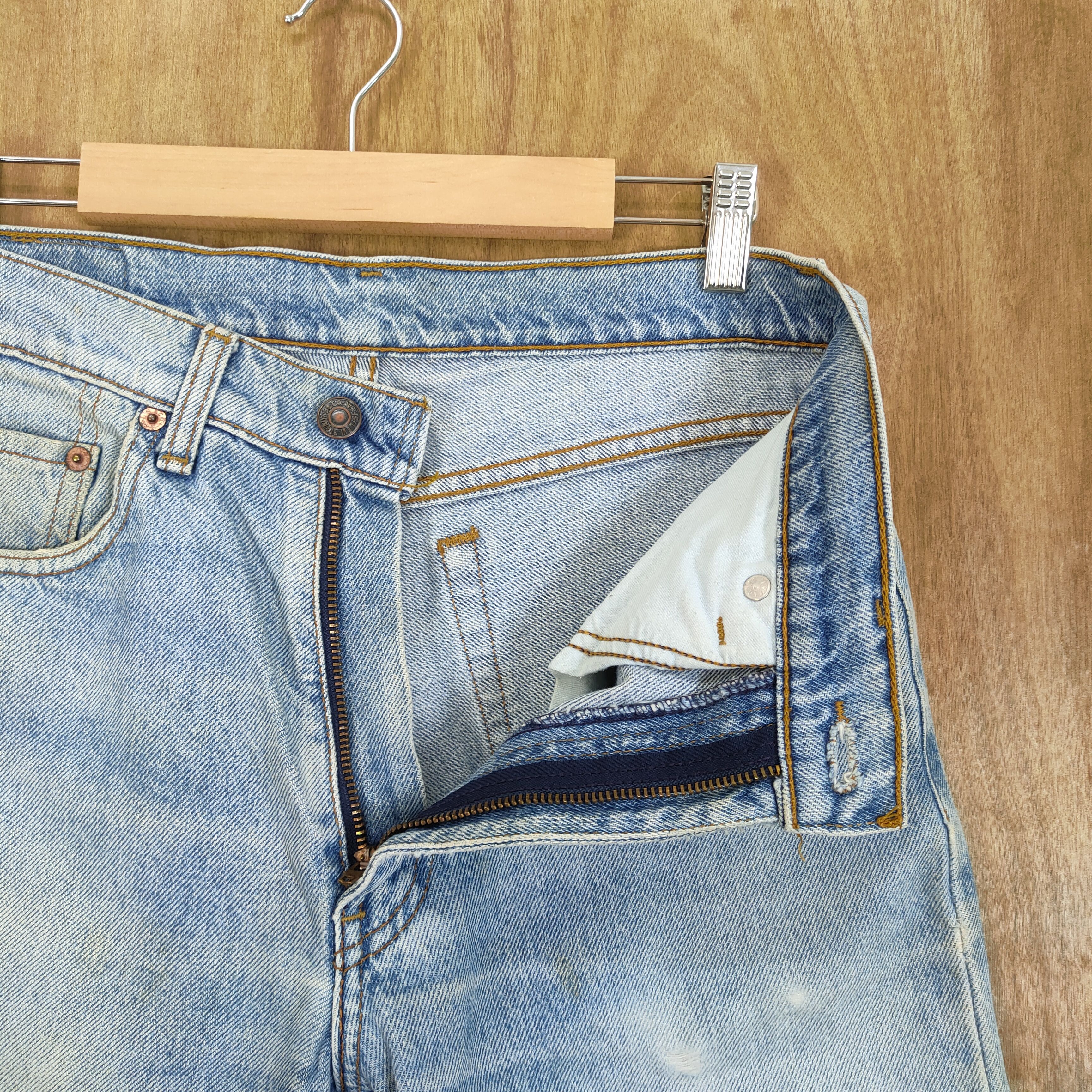 Levi's Vintage Clothing VINTAGE LEVI'S 515 MUD WASH JEANS DENIM PANTS Size US 29 - 10 Thumbnail