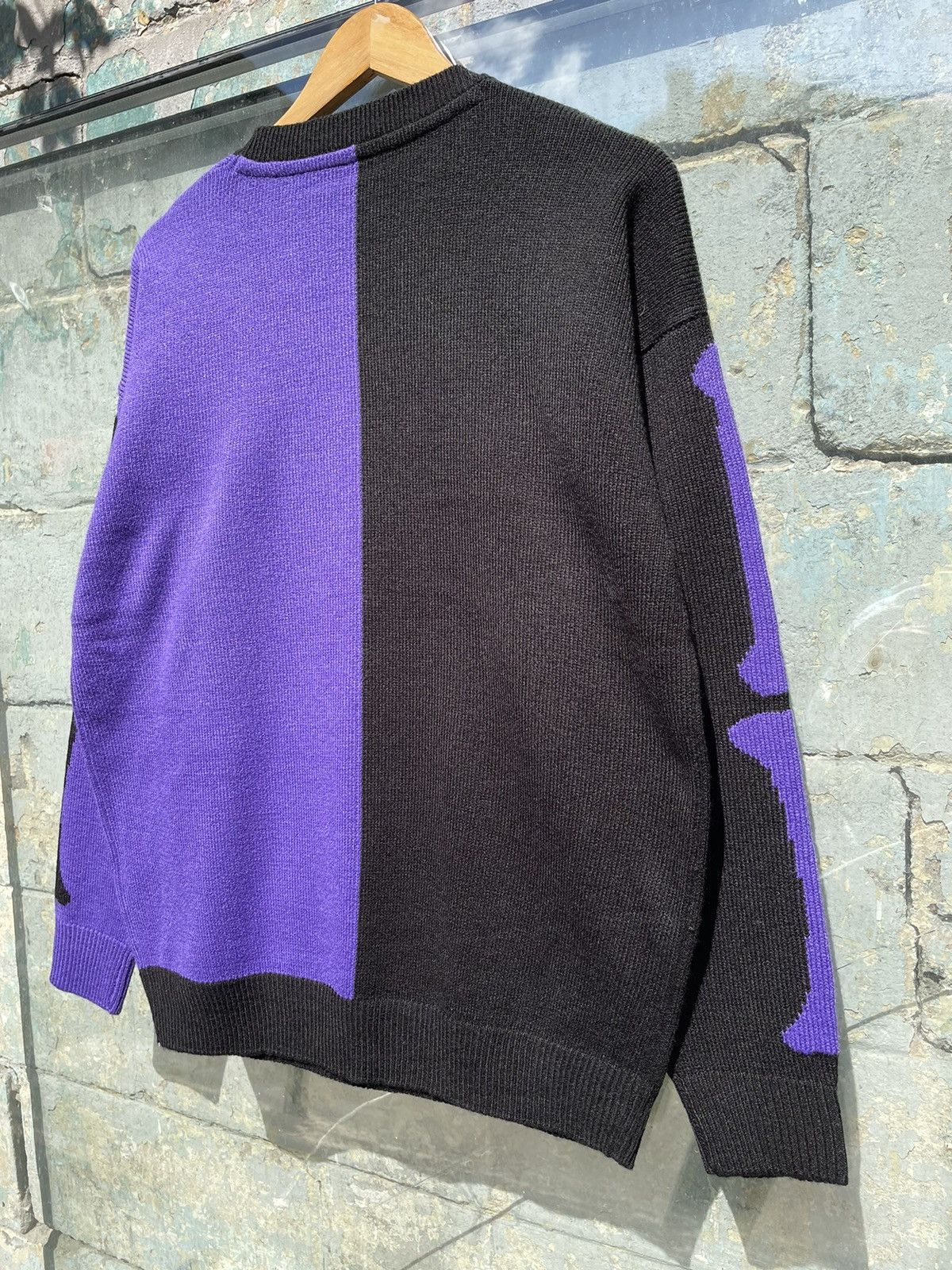 Vintage Rare Vintage Kapital Style 00s Skeleton Print Sweater Size M Size US XL / EU 56 / 4 - 6 Thumbnail