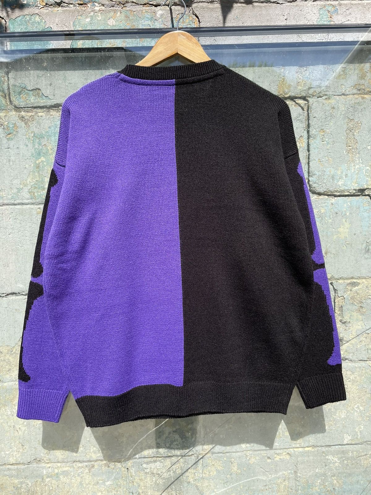 Vintage Rare Vintage Kapital Style 00s Skeleton Print Sweater Size M Size US XL / EU 56 / 4 - 5 Thumbnail