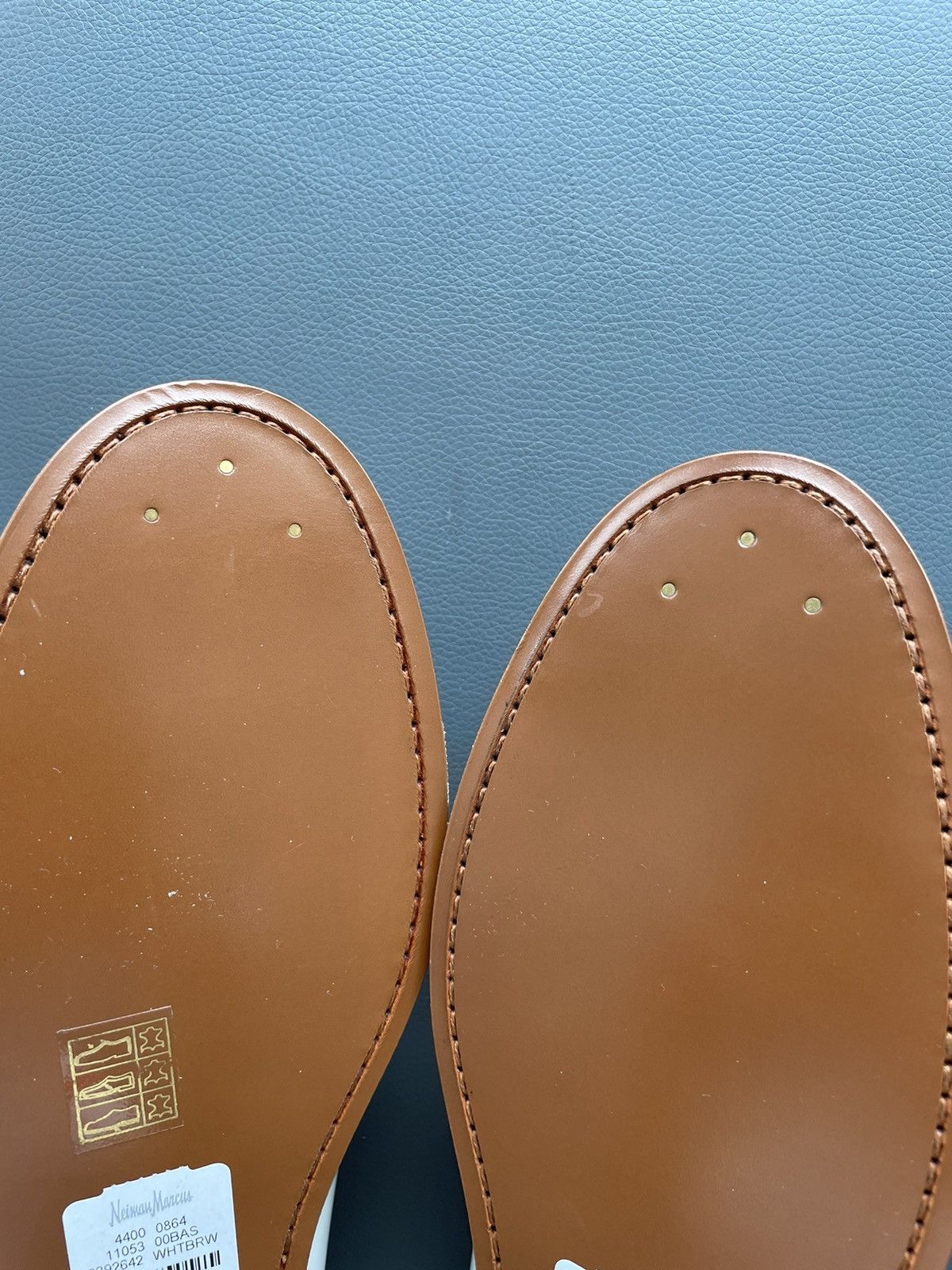 Celine × Hedi Slimane Rare Limited Hedi Slimane Triomphe Leather Logo Loafer Shoes Size US 7 / EU 40 - 17 Thumbnail