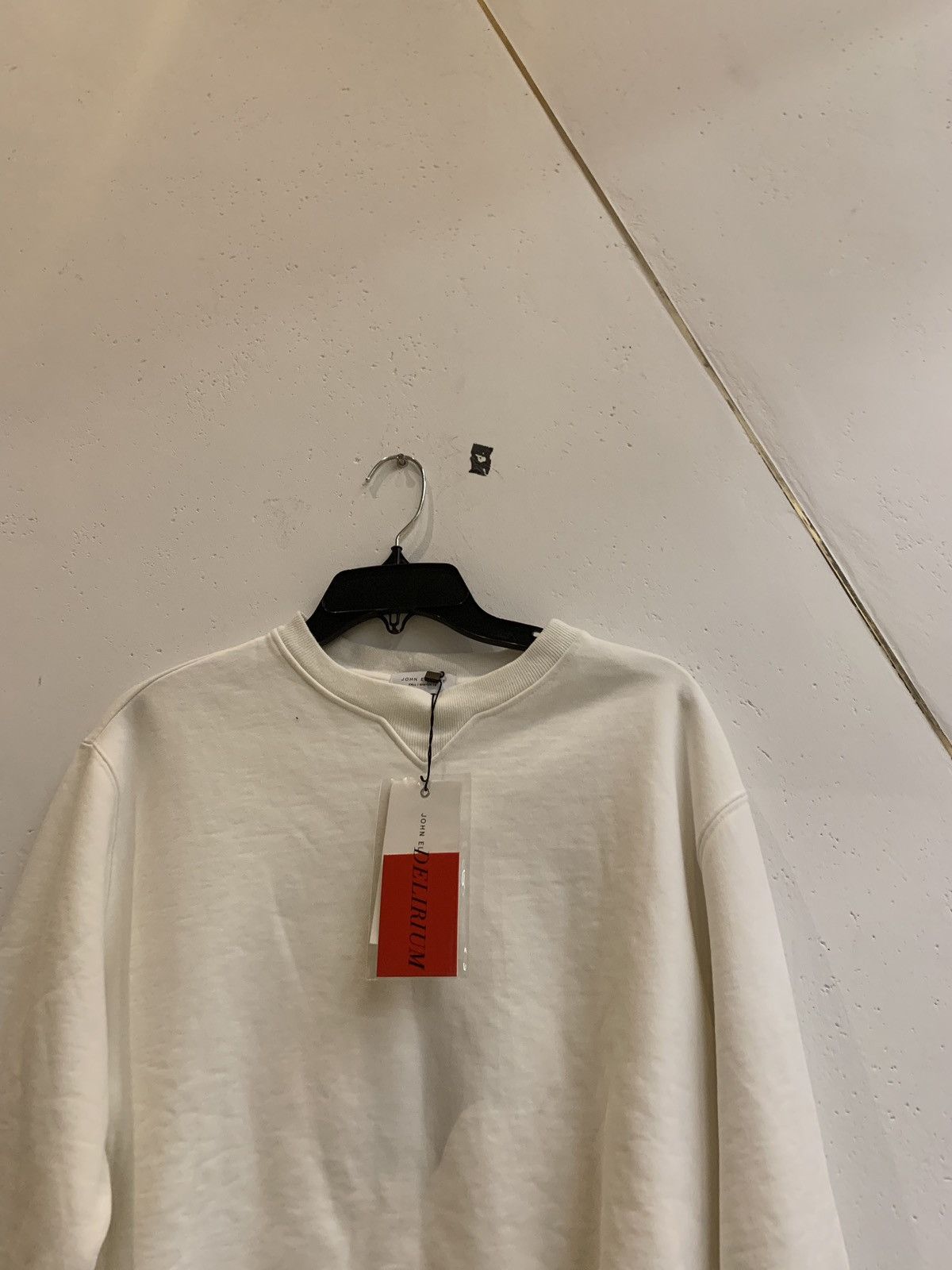 John Elliott Replica Crewneck Sweater in White Size US XS / EU 42 / 0 - 2 Thumbnail