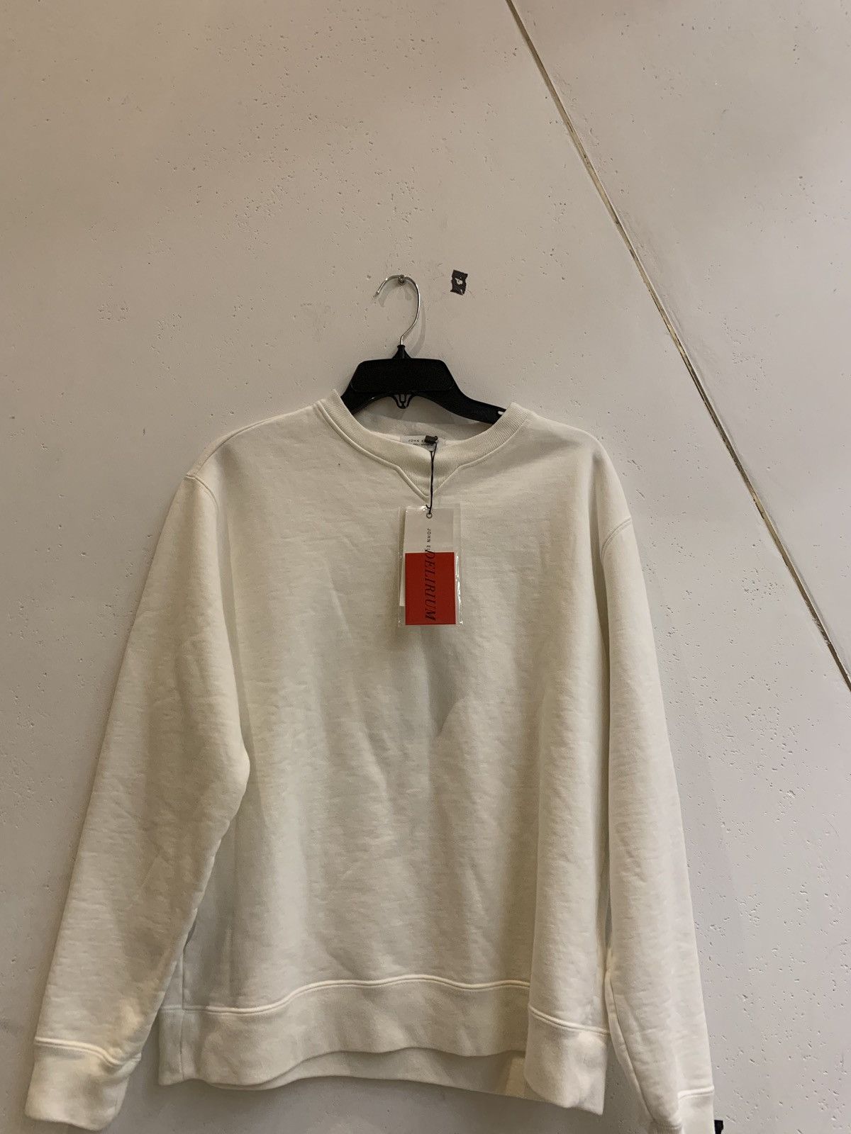 John Elliott Replica Crewneck Sweater in White Size US XS / EU 42 / 0 - 1 Thumbnail