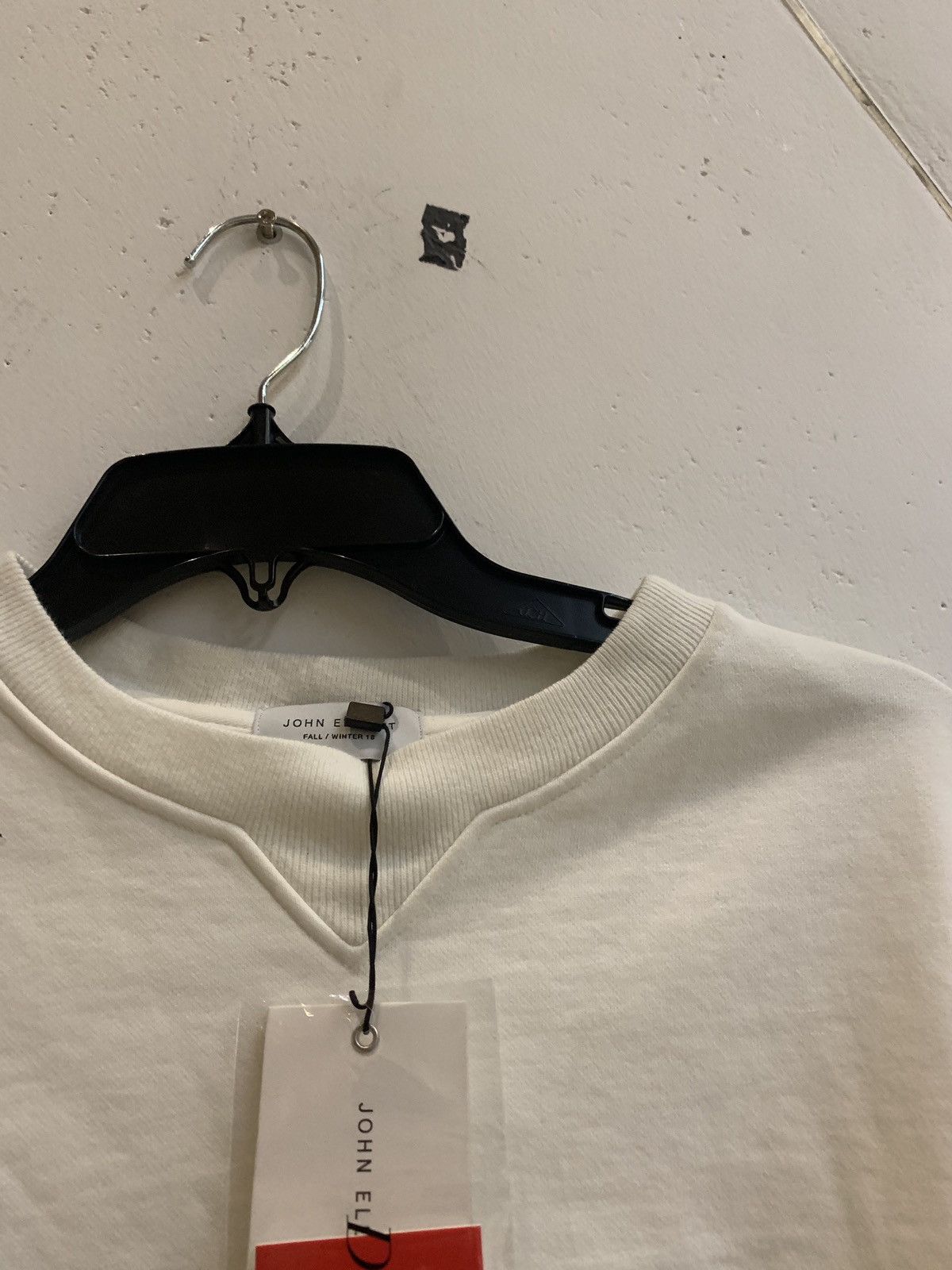 John Elliott Replica Crewneck Sweater in White Size US XS / EU 42 / 0 - 4 Thumbnail