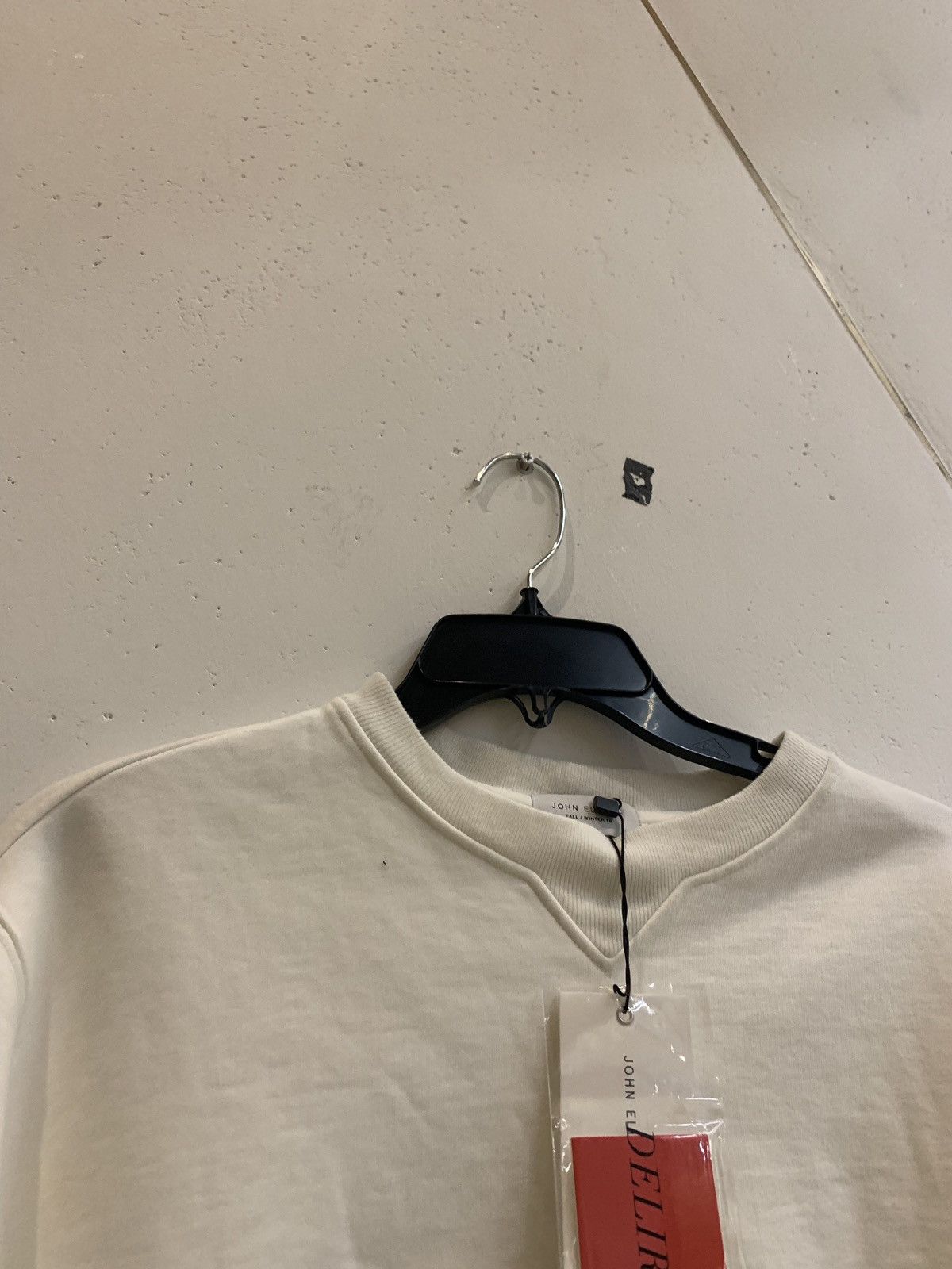 John Elliott Replica Crewneck Sweater in White Size US XS / EU 42 / 0 - 3 Thumbnail
