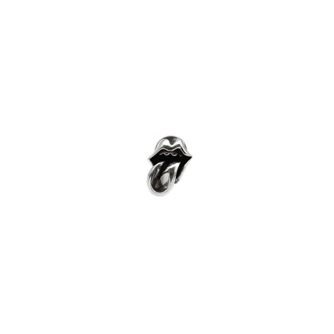 Chrome Hearts Chrome Hearts X Rolling Stones Lip & Tongue Stud Earring Size ONE SIZE - 1 Thumbnail