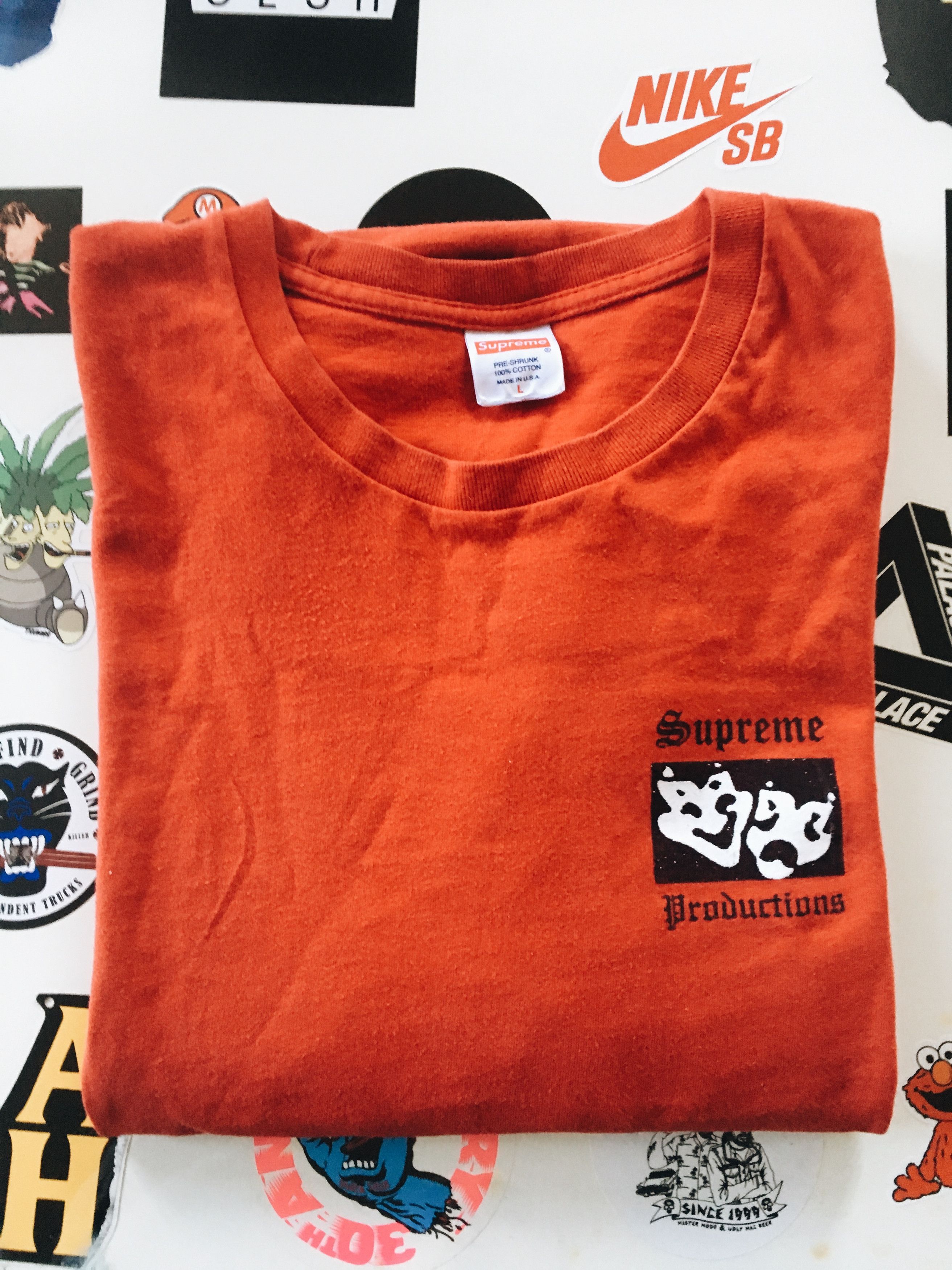 Supreme Supreme Productions Long Sleeve T-shirt Red Size US L / EU 52-54 / 3 - 3 Thumbnail