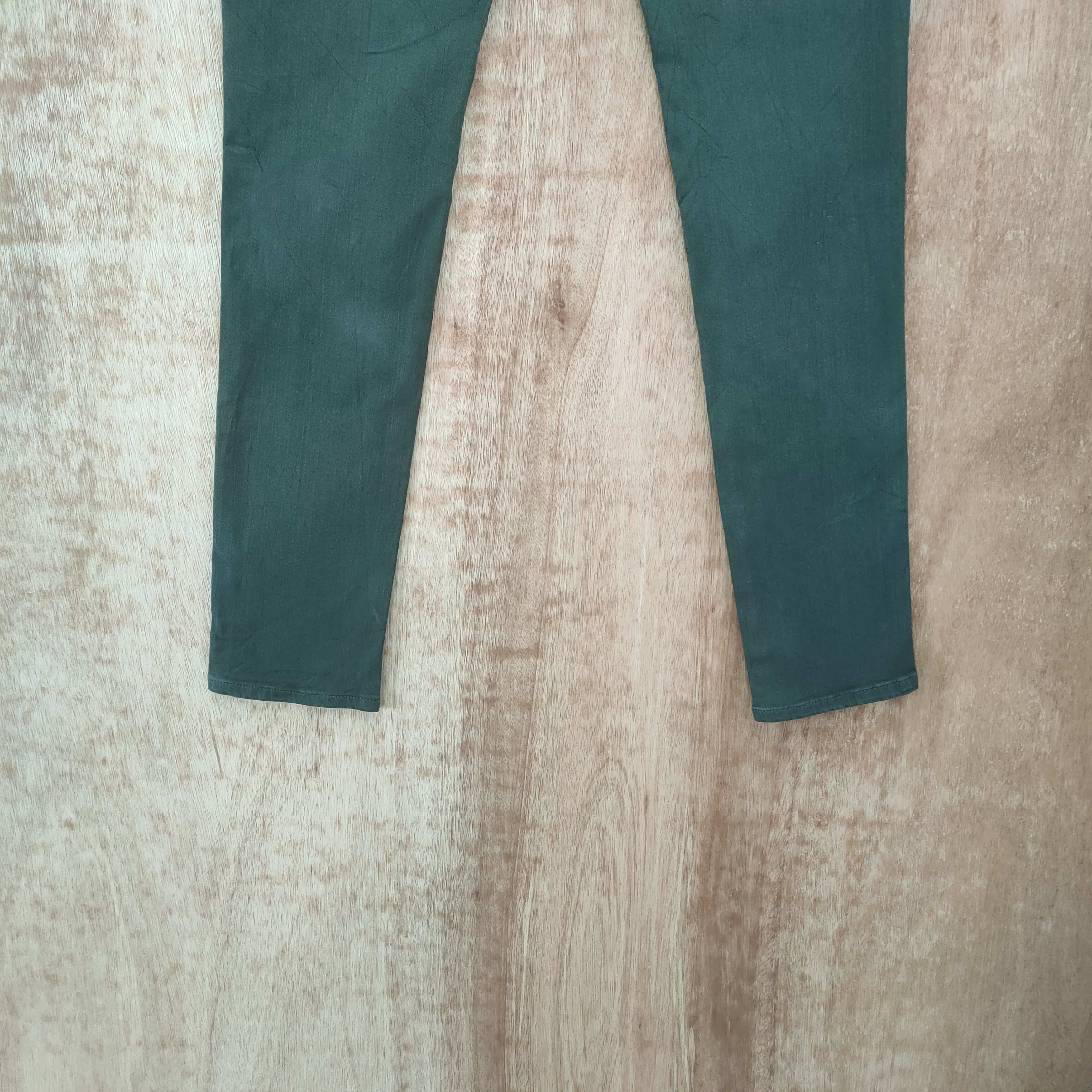 Japanese Brand × Vintage JAPANESE BRAND GREEN SKINNY CARGO PANTS Size US 29 - 11 Thumbnail