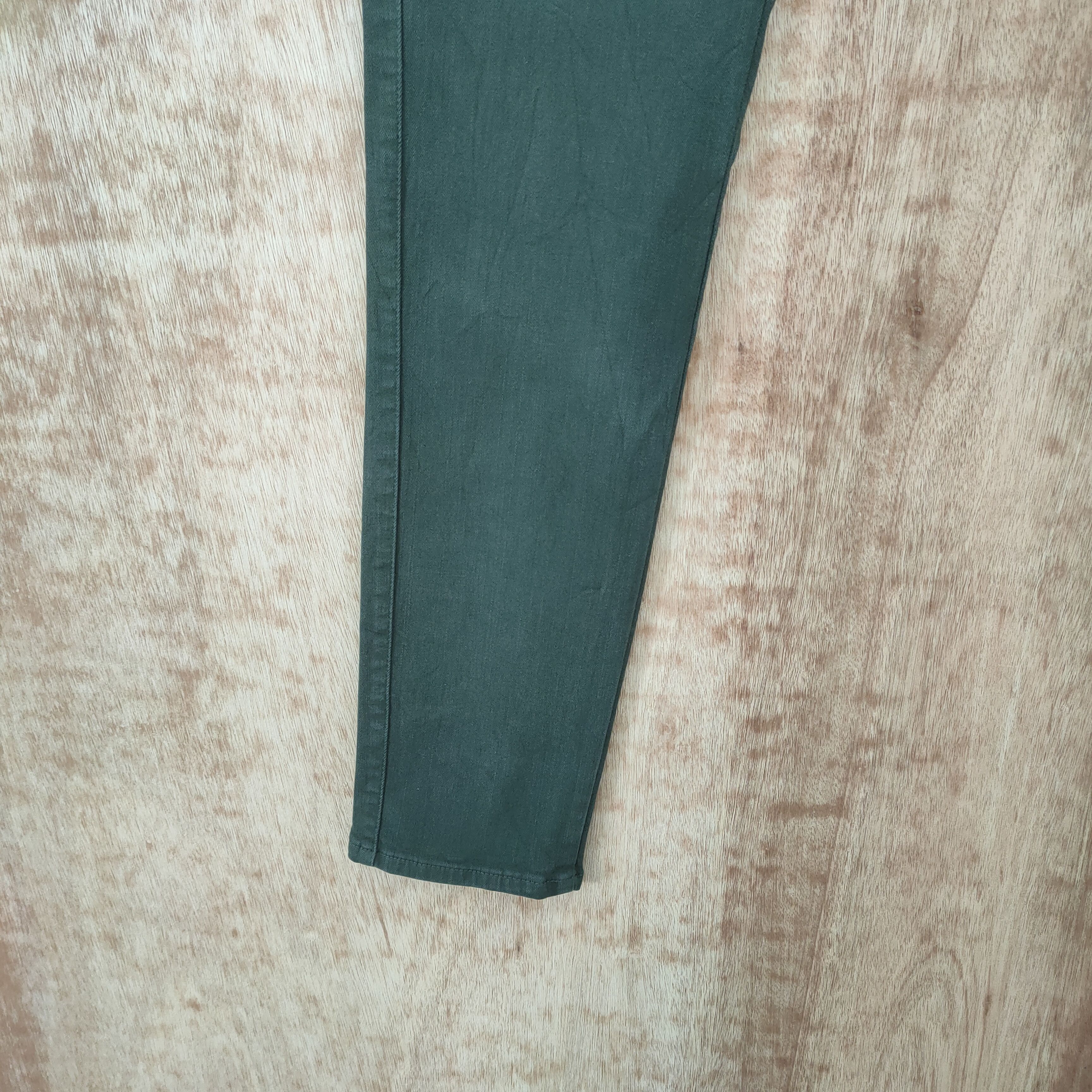 Japanese Brand × Vintage JAPANESE BRAND GREEN SKINNY CARGO PANTS Size US 29 - 7 Thumbnail