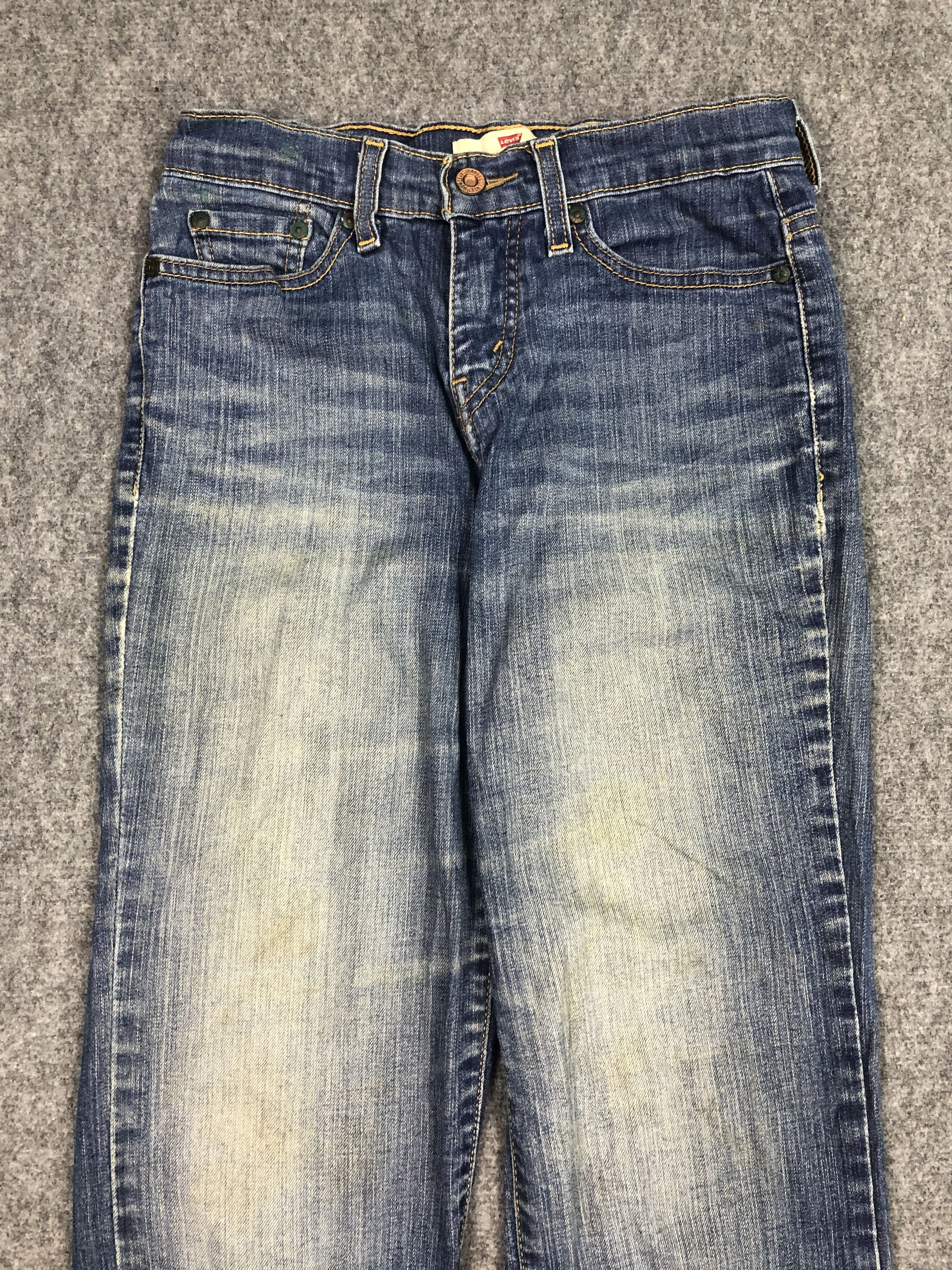 Vintage Levis 512 Bootcut Flare Blue Jeans DP0189