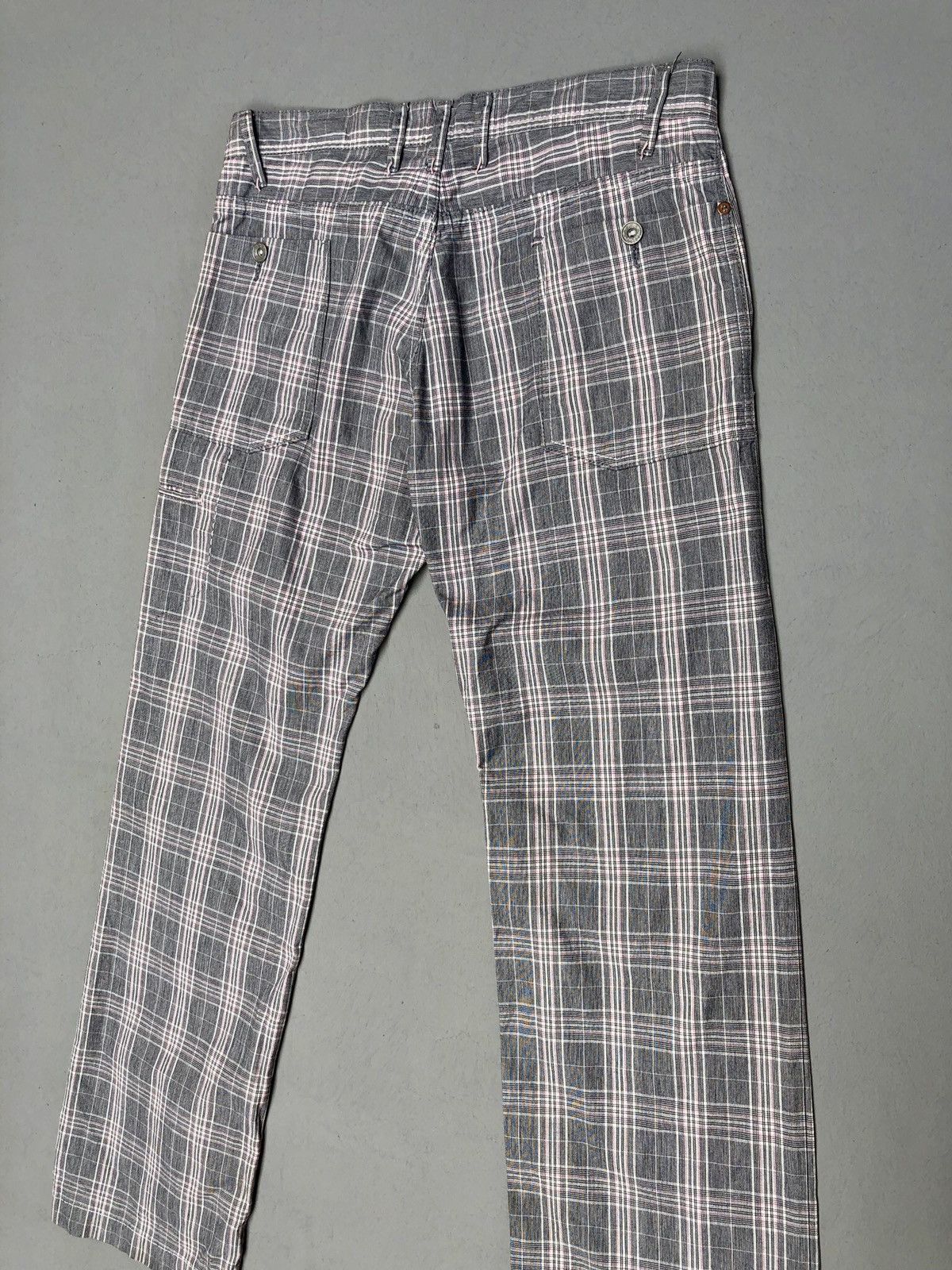 RENOWN Mano Garment Complex By Renown Plaid Pants Size US 33 - 9 Thumbnail