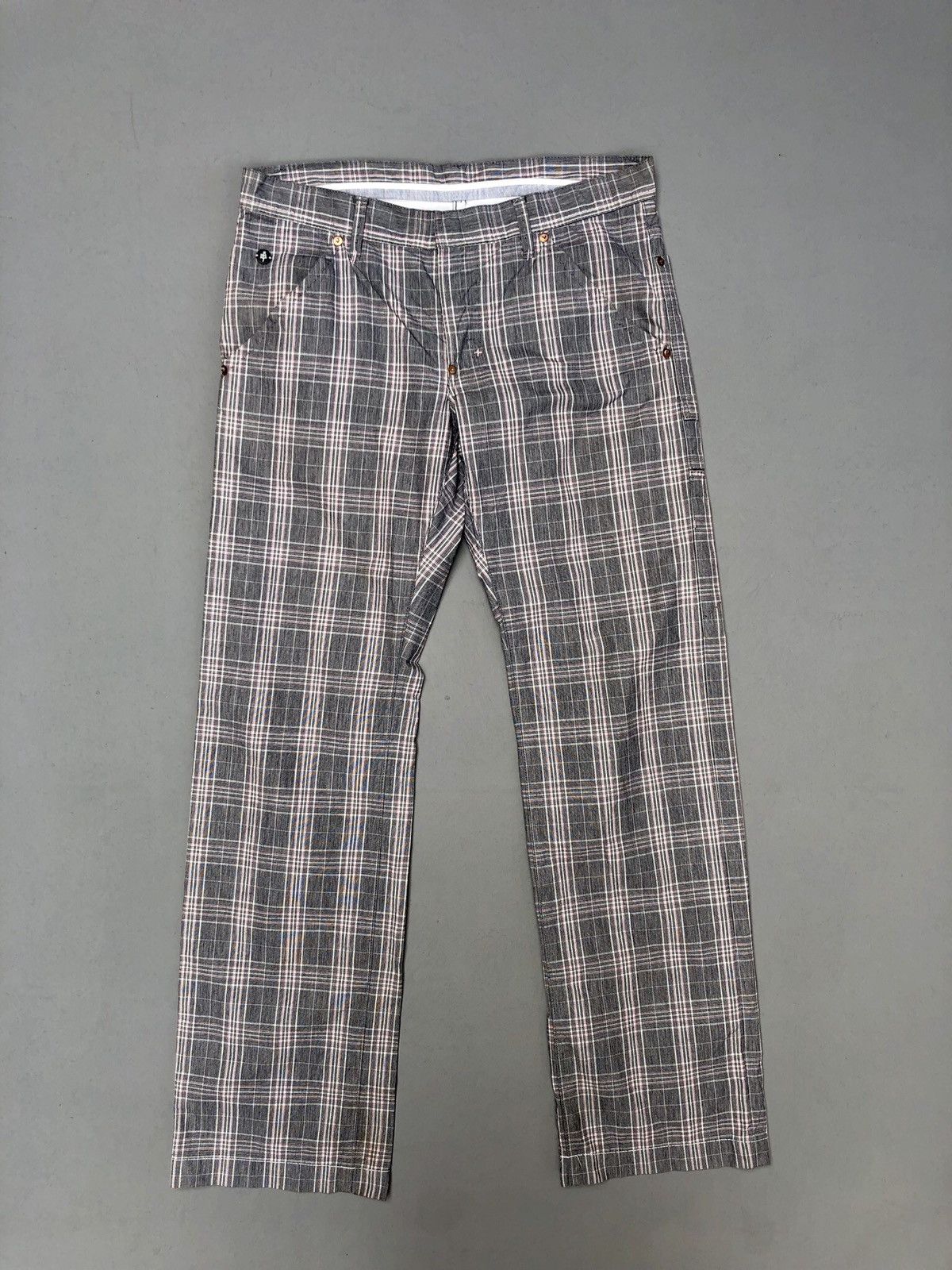 RENOWN Mano Garment Complex By Renown Plaid Pants Size US 33 - 1 Thumbnail