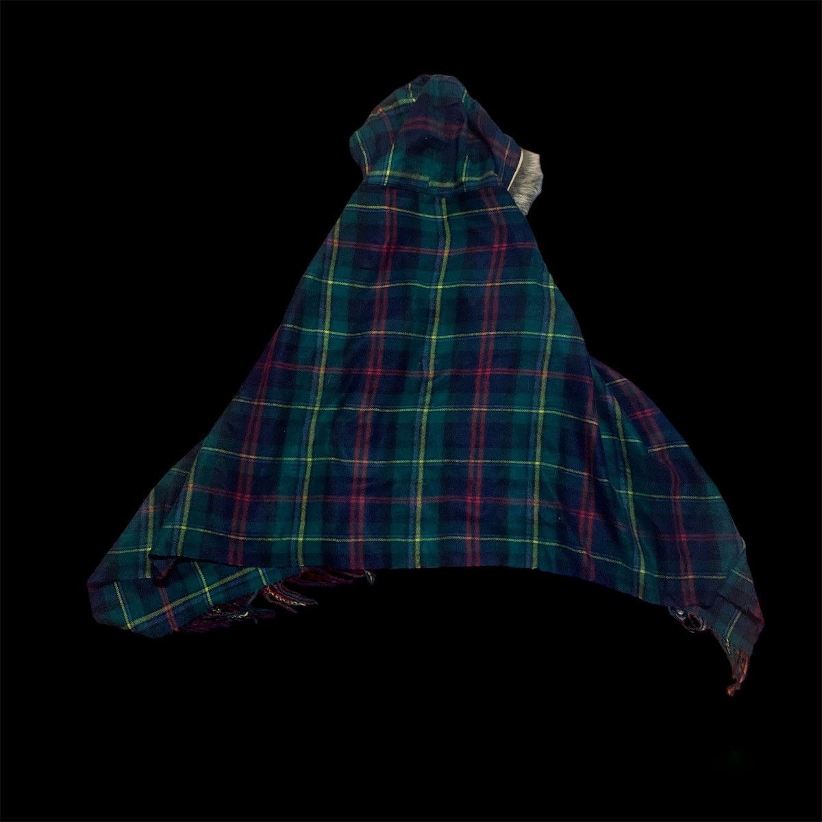 Japanese Brand PONCHO HOODIE Size ONE SIZE - 6 Thumbnail