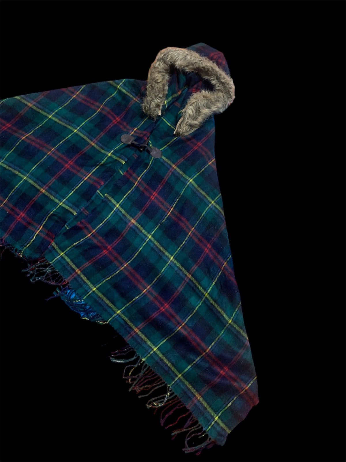 Japanese Brand PONCHO HOODIE Size ONE SIZE - 5 Thumbnail