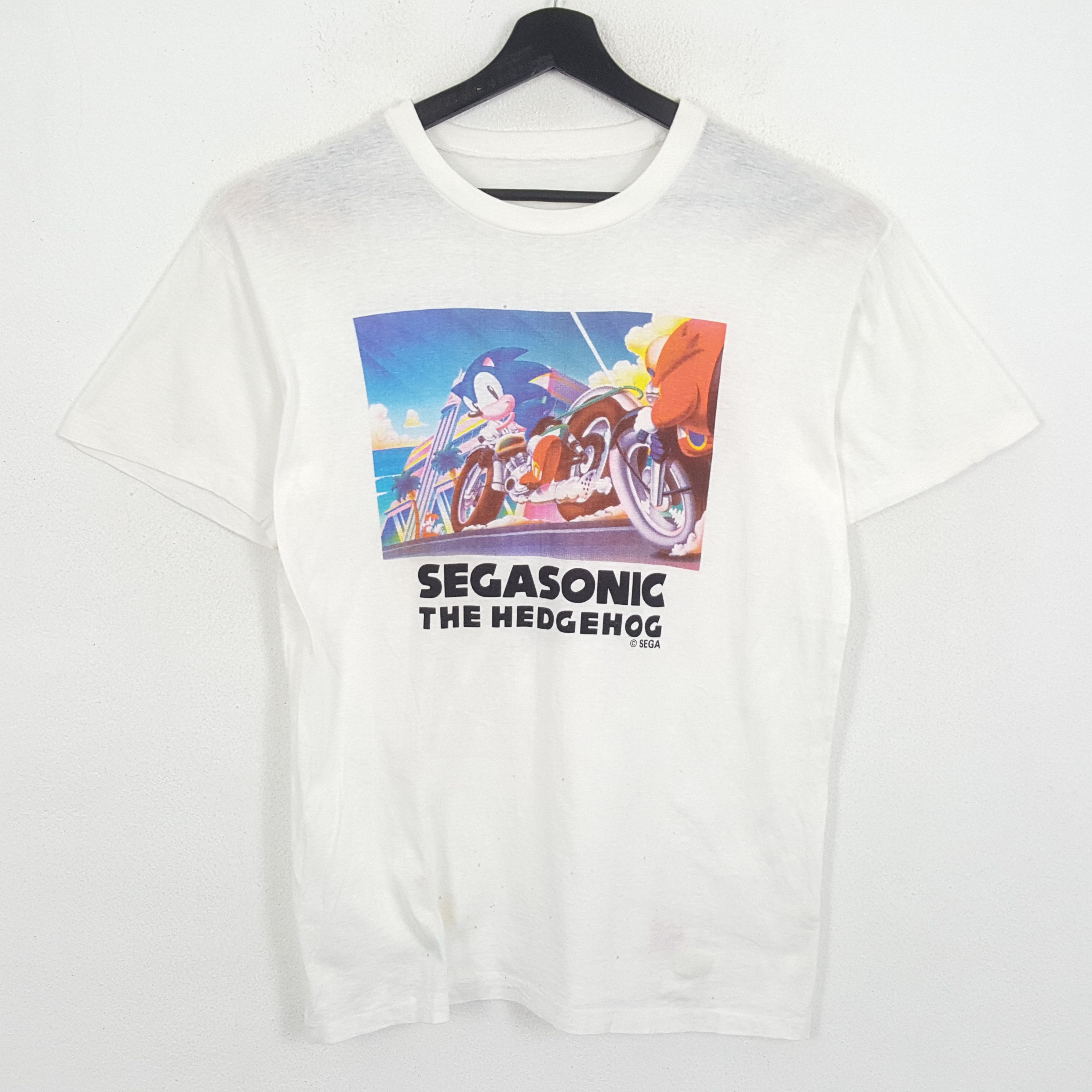 SEGA SONIC THE HEDGEHOG Cartoon Games Tshirt