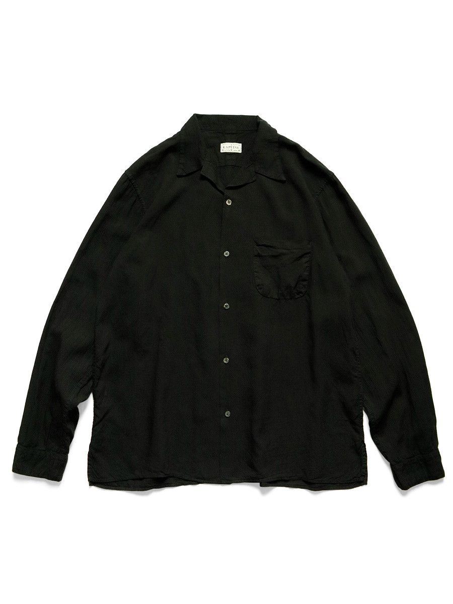 Kapital Kapital Soft linen open collar shirt Size US M / EU 48-50 / 2 - 1 Preview