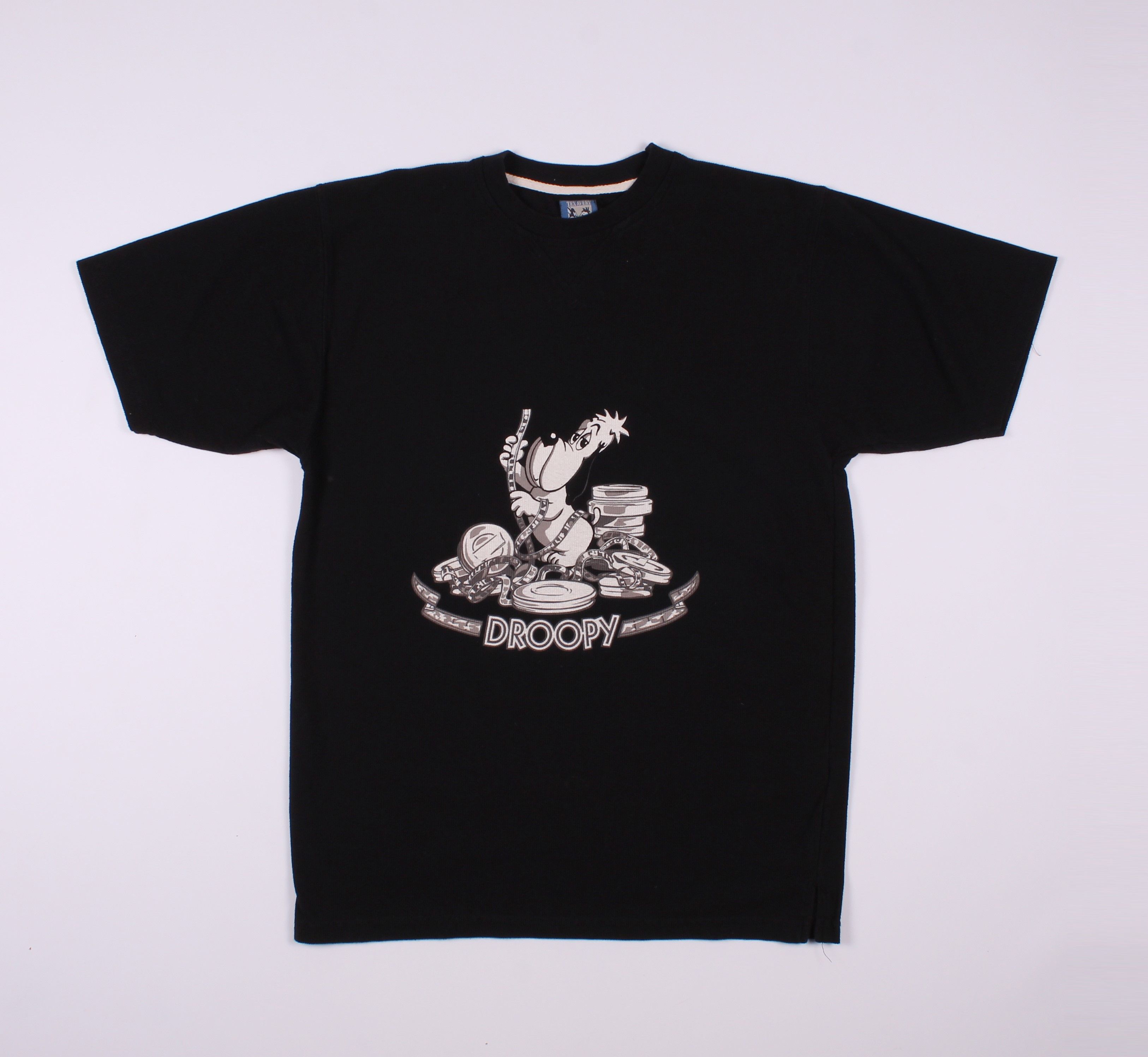 Cartoon Network Vintage 1997 Tex Avery Droopy Printed T-shirt Size US M / EU 48-50 / 2 - 1 Thumbnail