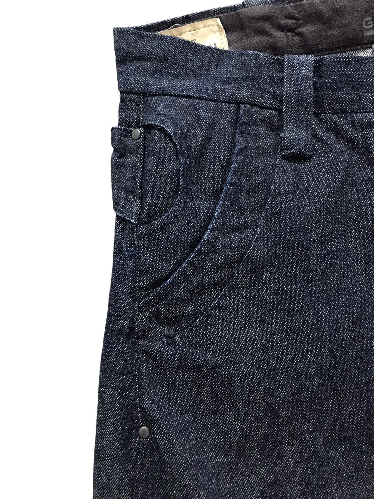 G-Star G-Star Raw Double Cinch Belt Cropped Denim Jeans Size US 32 / EU 48 - 9 Thumbnail