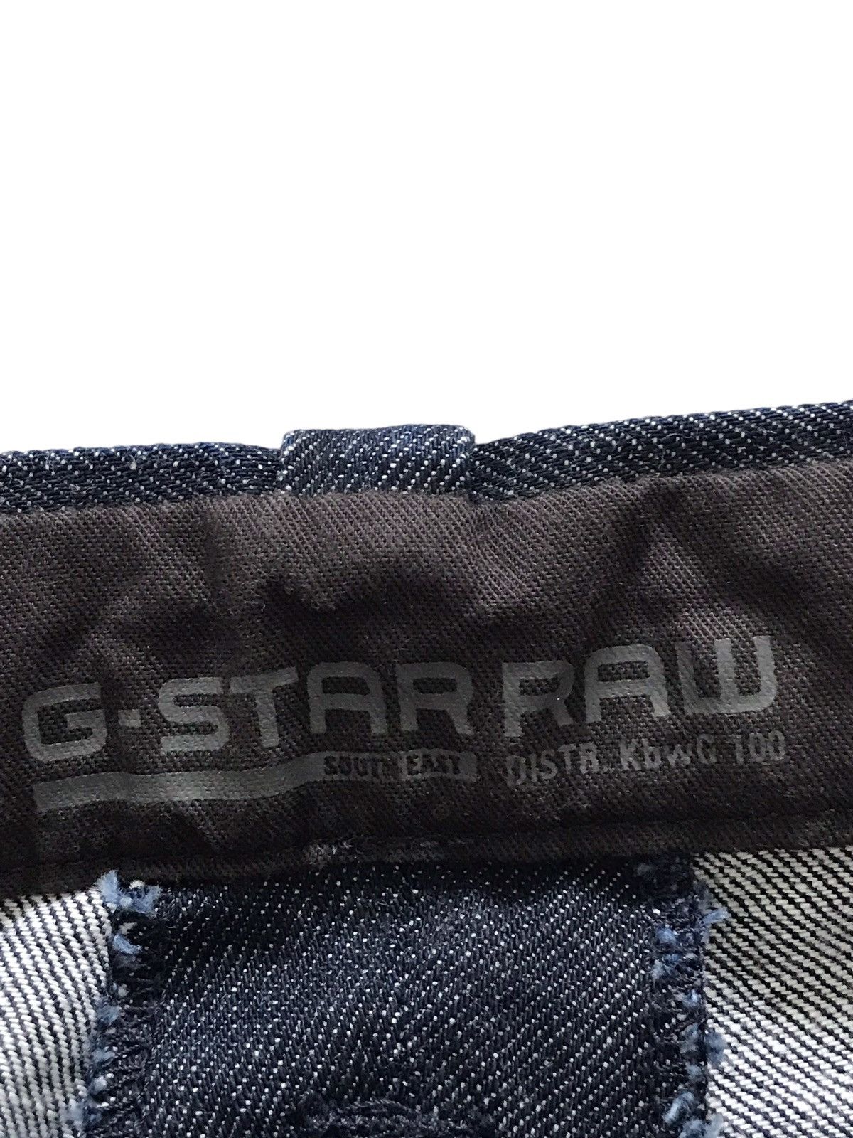 G-Star G-Star Raw Double Cinch Belt Cropped Denim Jeans Size US 32 / EU 48 - 10 Thumbnail
