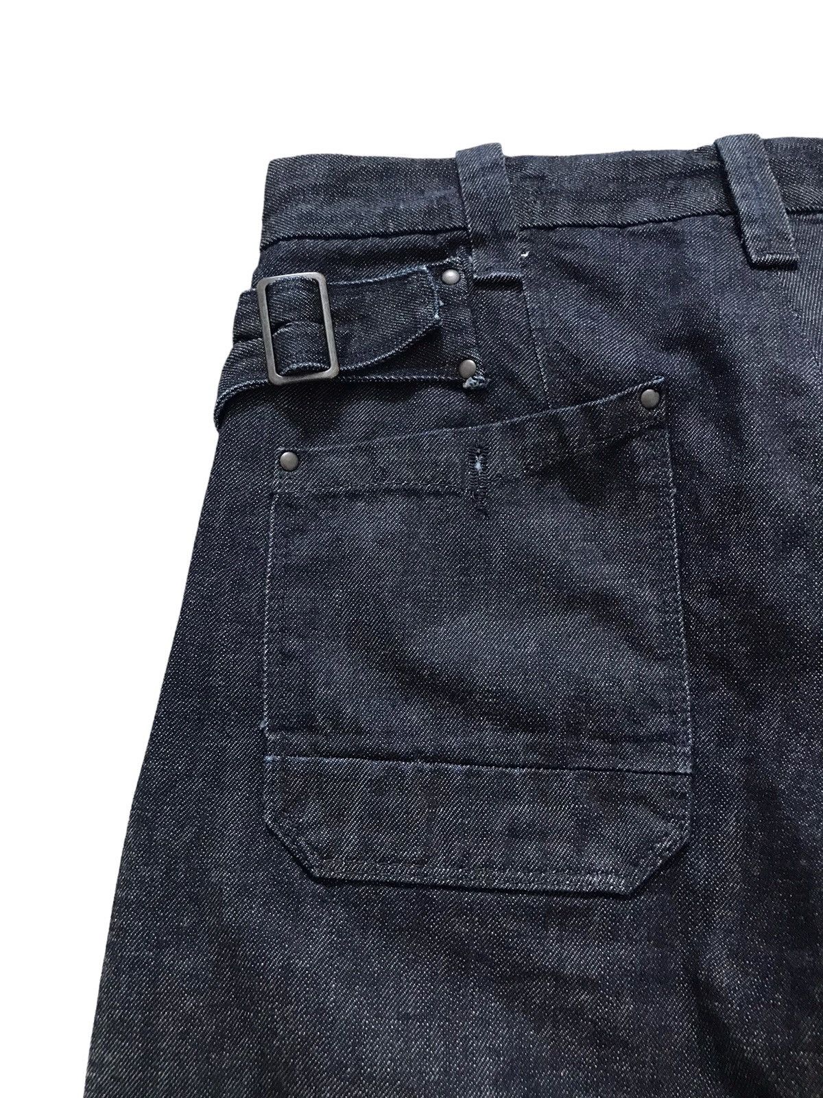 G-Star G-Star Raw Double Cinch Belt Cropped Denim Jeans Size US 32 / EU 48 - 4 Thumbnail