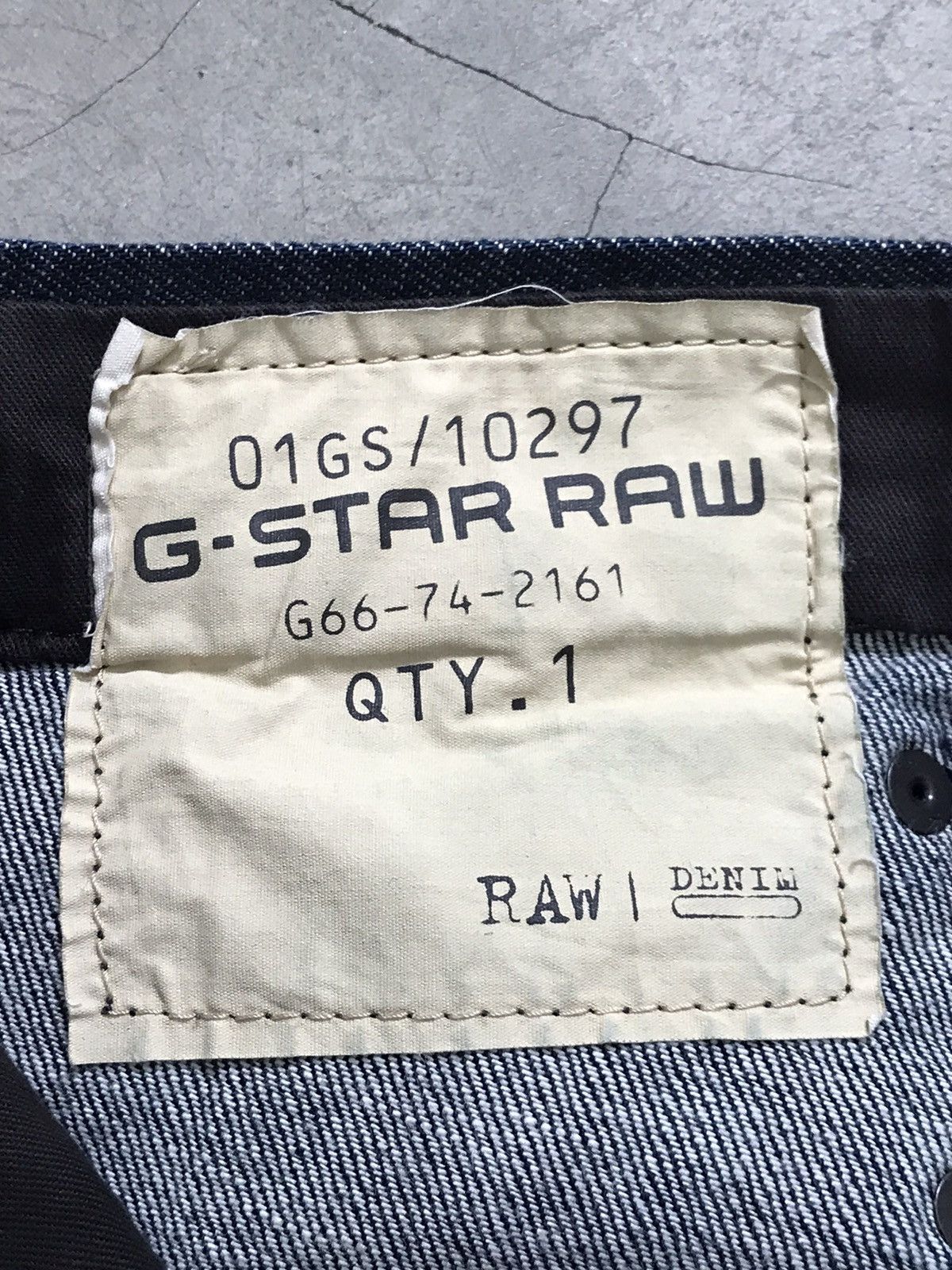 G-Star G-Star Raw Double Cinch Belt Cropped Denim Jeans Size US 32 / EU 48 - 19 Thumbnail