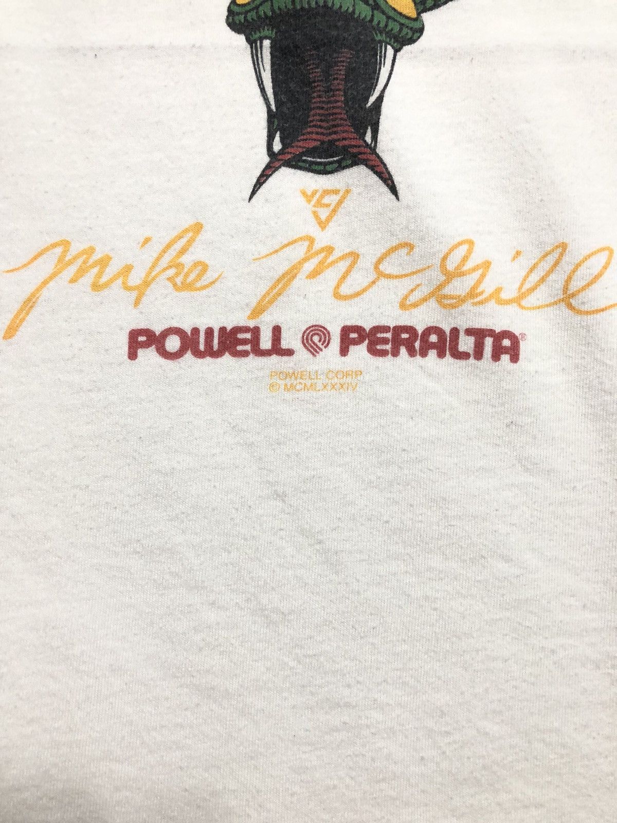 Powell Peralta × Santa Cruz Skateboards × Vintage Powell Peralta t shirt Size US M / EU 48-50 / 2 - 7 Thumbnail