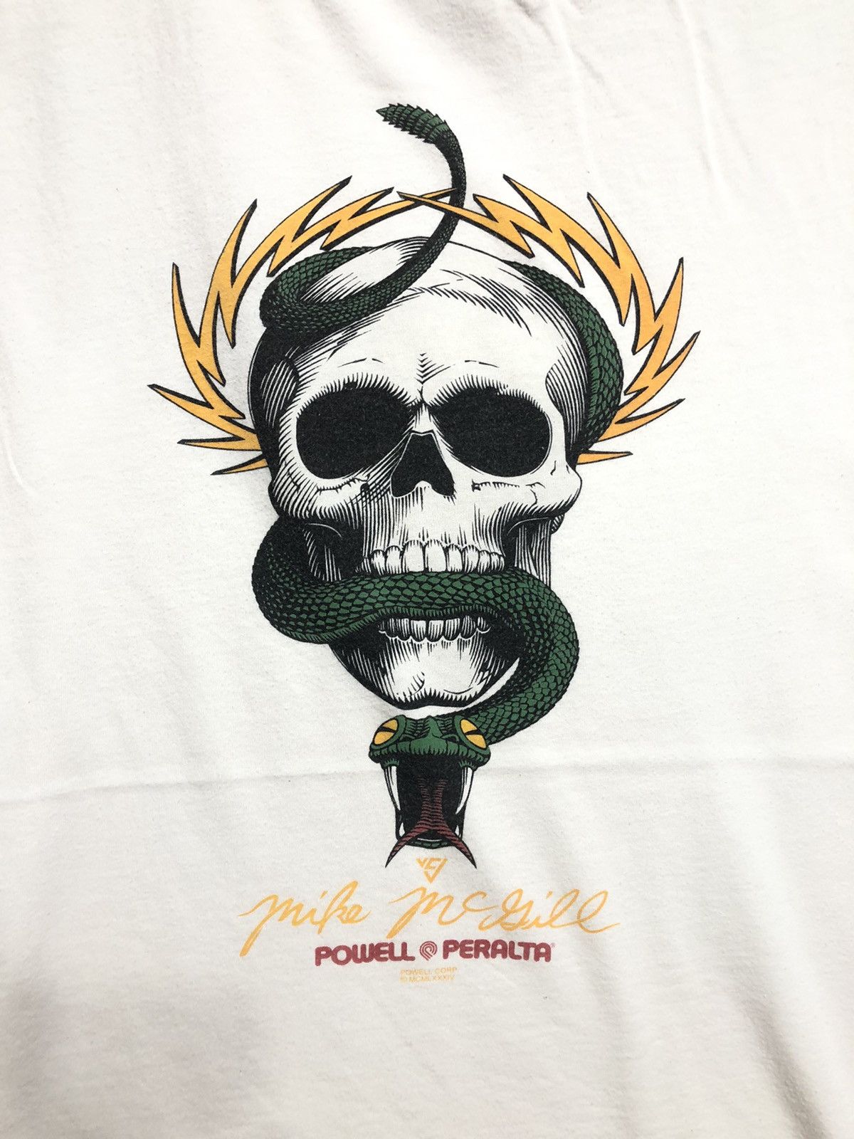 Powell Peralta × Santa Cruz Skateboards × Vintage Powell Peralta t shirt Size US M / EU 48-50 / 2 - 6 Thumbnail