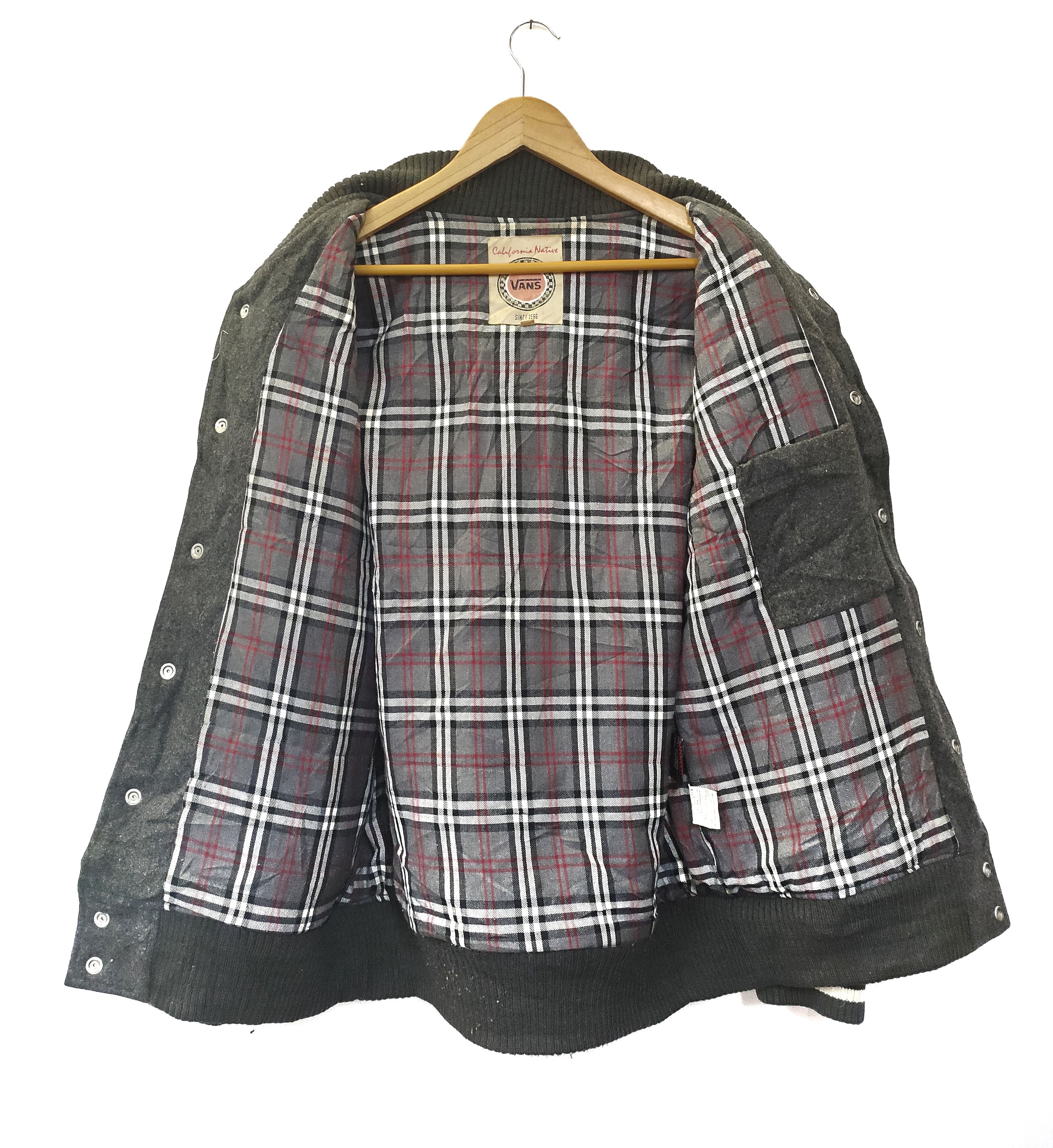 Vans Vans Wool Leather Varsity Jacket Embroidered Logo Size US M / EU 48-50 / 2 - 10 Thumbnail