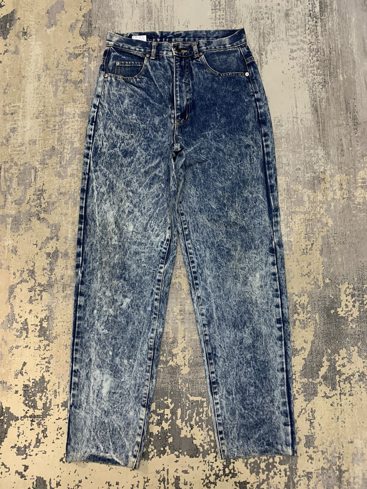 Seditionaries Japanese Brand Acid Wash Seditionaries Style Jeans 29x30 Size US 29 - 1 Thumbnail